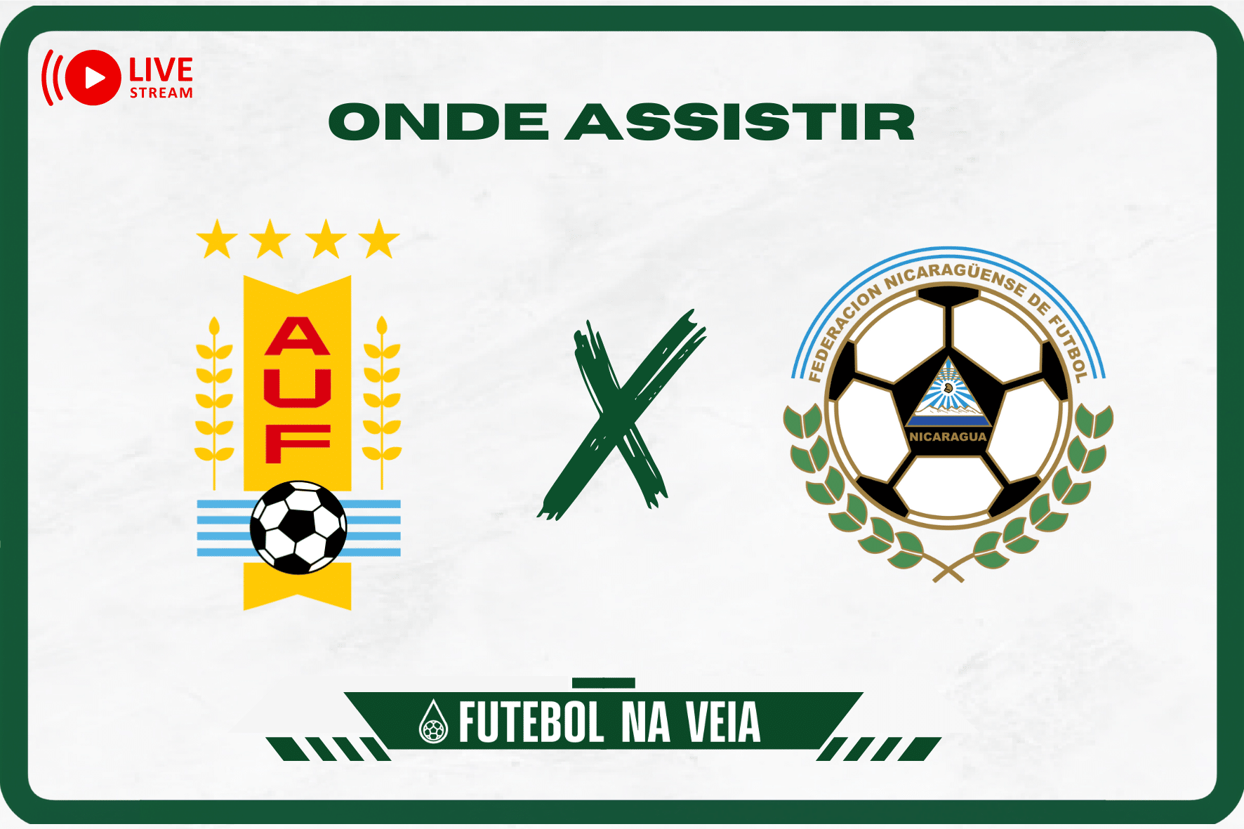 Uruguai x Nicar&aacute;gua ao vivo e online: onde assistir, hor&aacute;rio e escala&ccedil;&atilde;o no Amistoso 2023