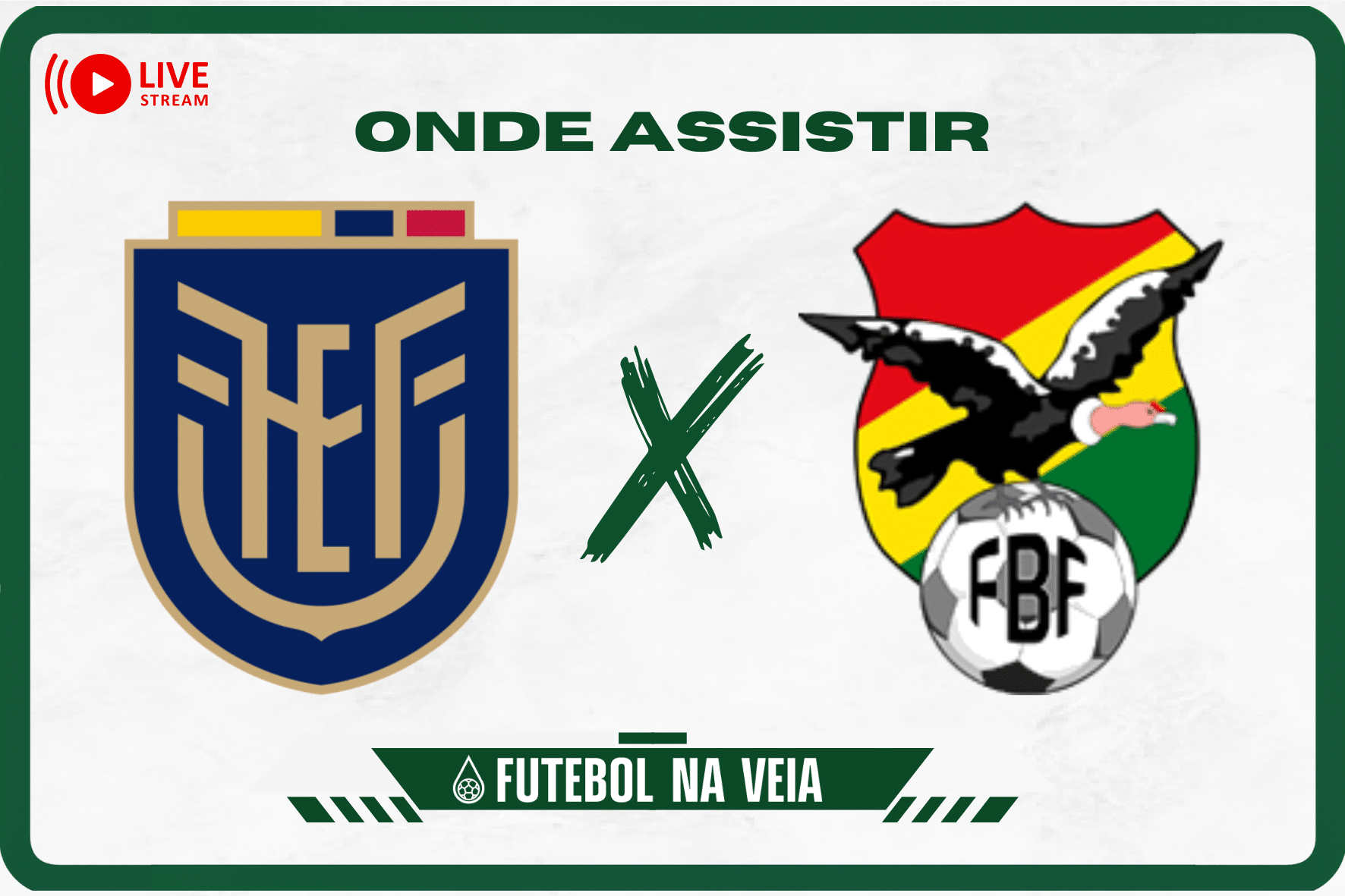 Equador x Bol&iacute;via ao vivo e online: onde assistir, hor&aacute;rio e escala&ccedil;&atilde;o no Amistoso 2023