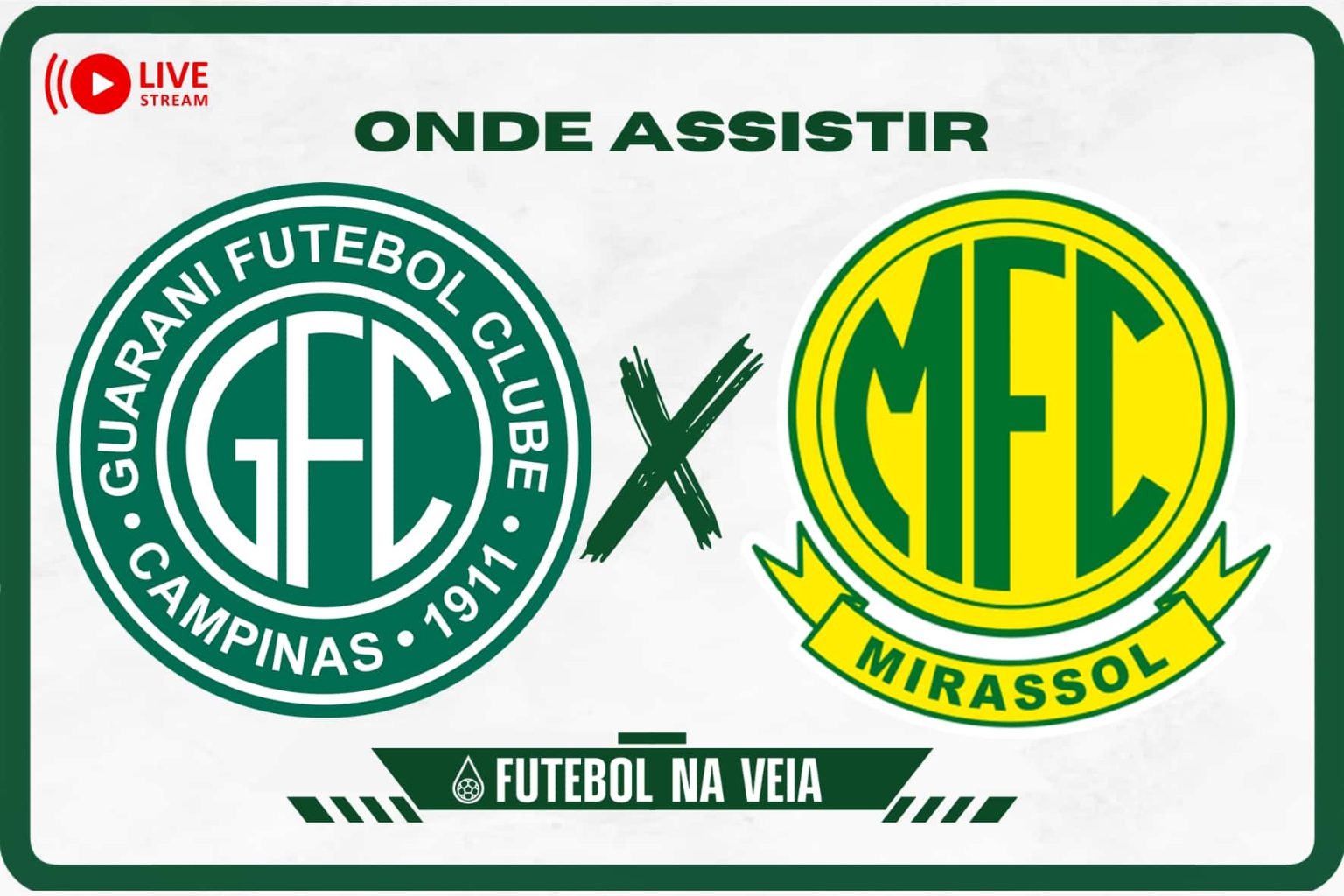 Guarani x Mirassol ao vivo e online: onde assistir, hor&aacute;rio e escala&ccedil;&atilde;o no Brasileir&atilde;o S&eacute;rie B 2023