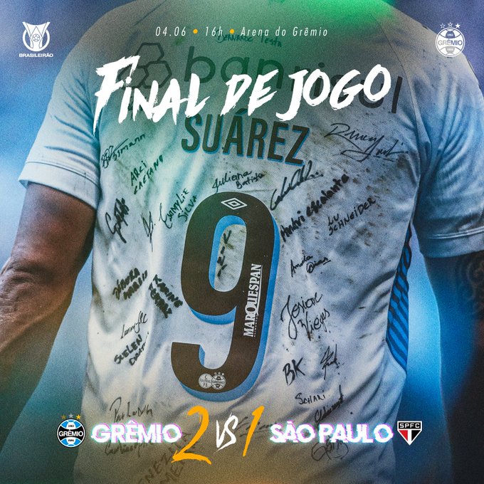 Grêmio x São Paulo – Resultado, destaques e reação