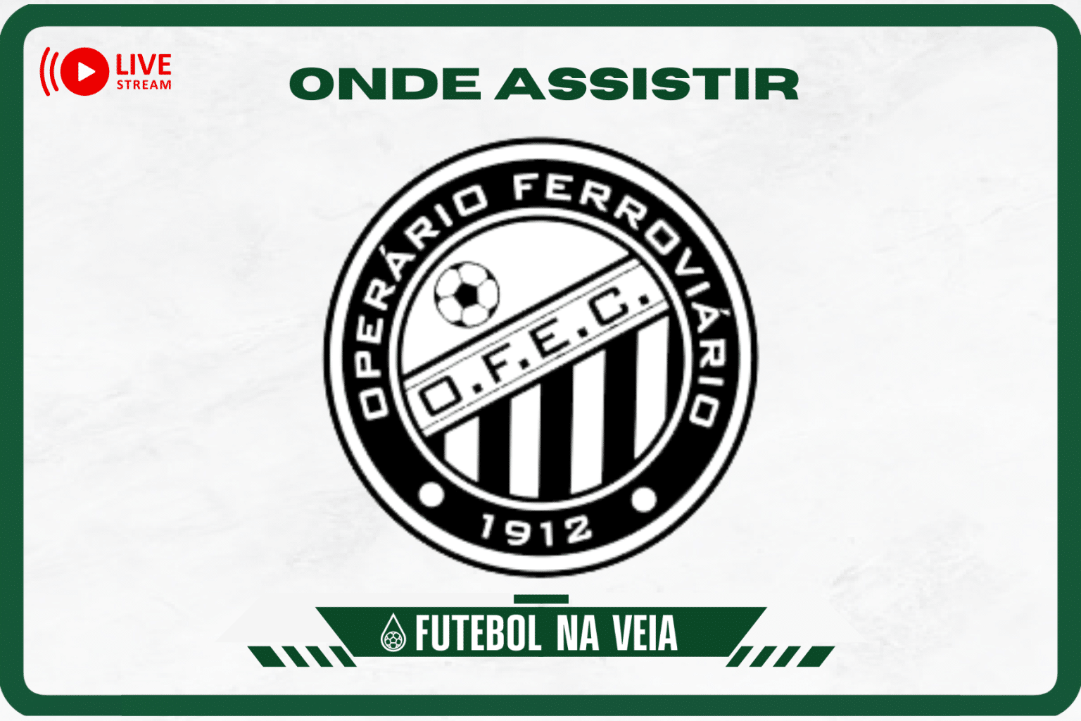 Jogo do Operário-PR hoje ao vivo: onde assistir?