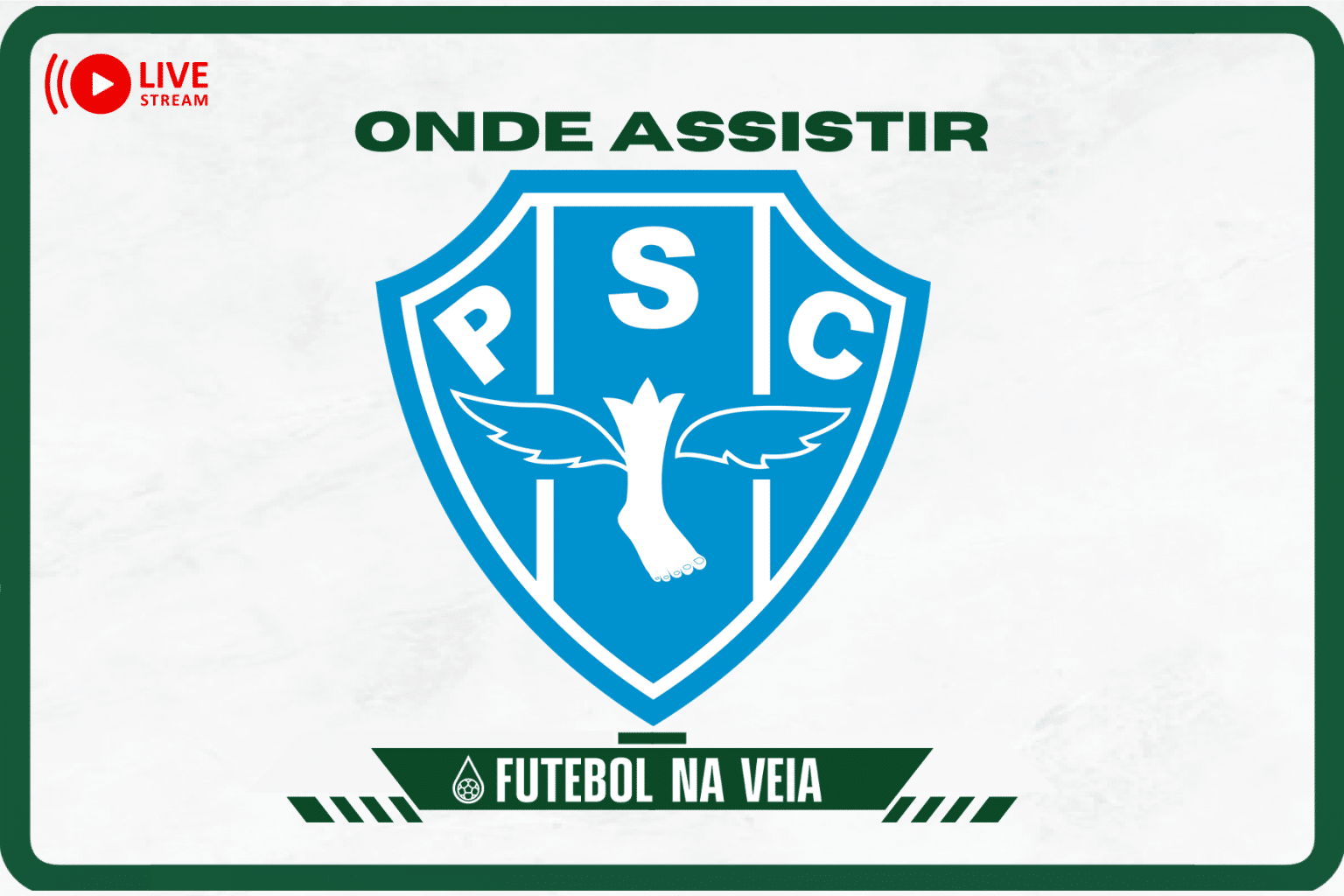 Jogo do Paysandu hoje ao vivo: onde assistir?