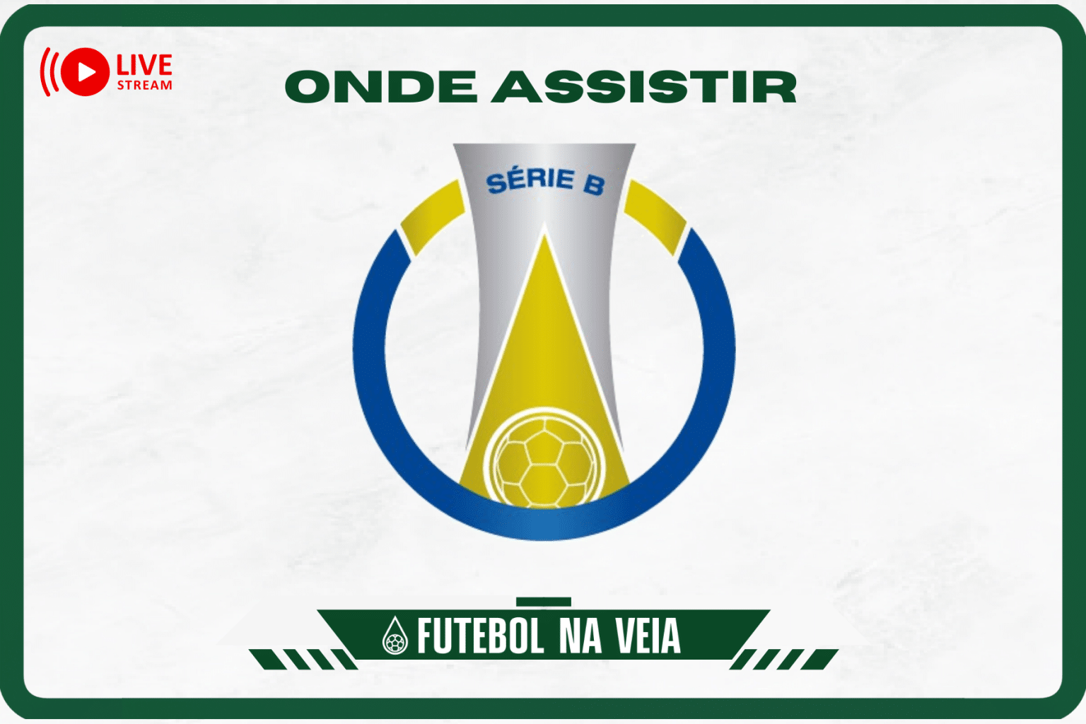 Jogos de hoje da S&eacute;rie B ao vivo: veja onde assistir