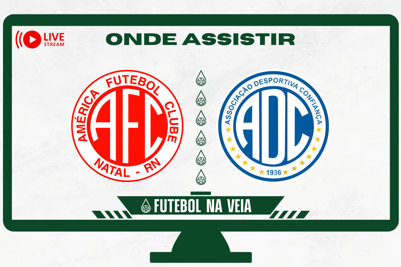 América-RN x Confiança ao vivo e online: onde assistir, horário e escalação no Brasileirão Série C 2023