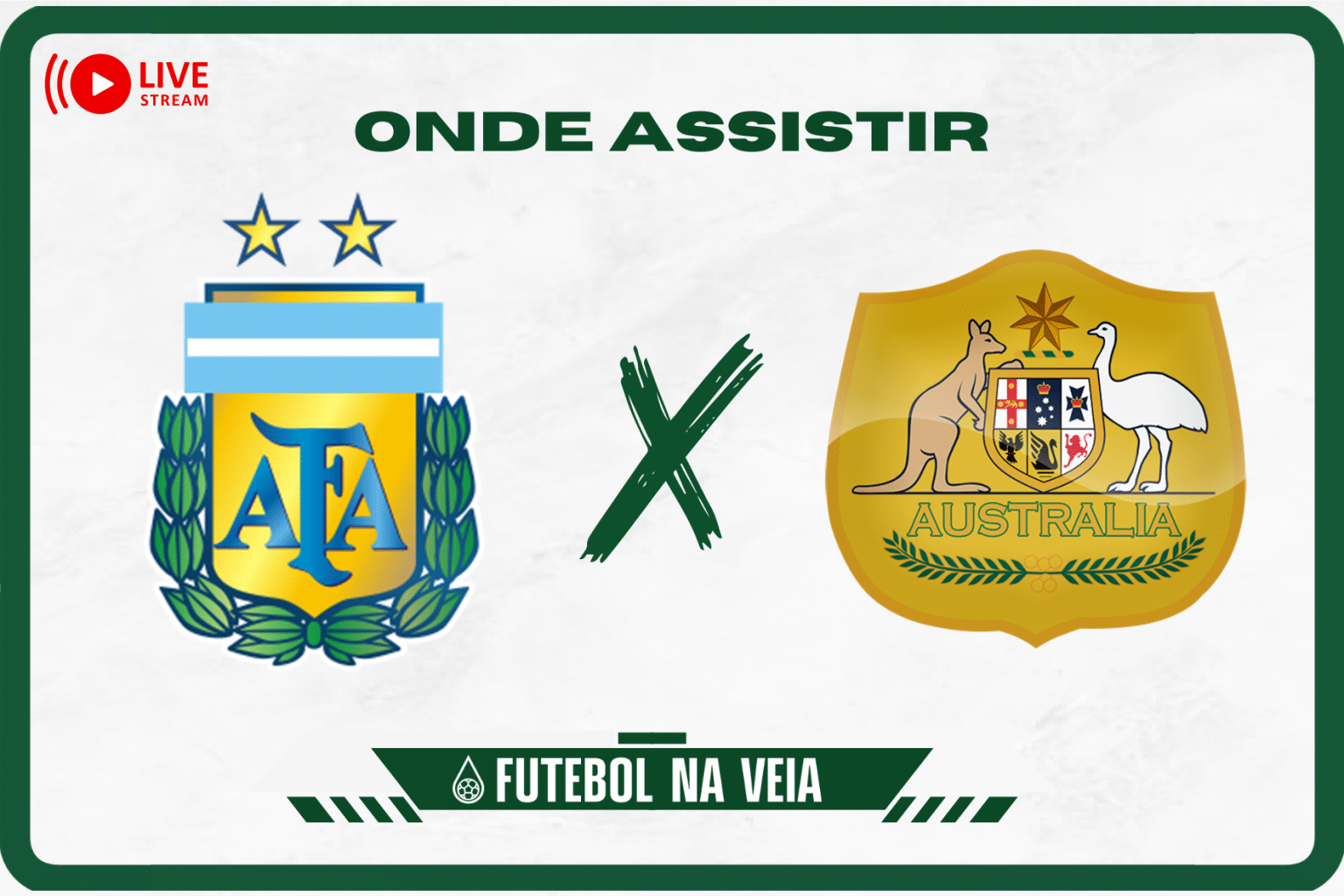 Argentina x Austr&aacute;lia ao vivo e online: onde assistir, hor&aacute;rio e escala&ccedil;&atilde;o nos Amistosos Internacionais 2023