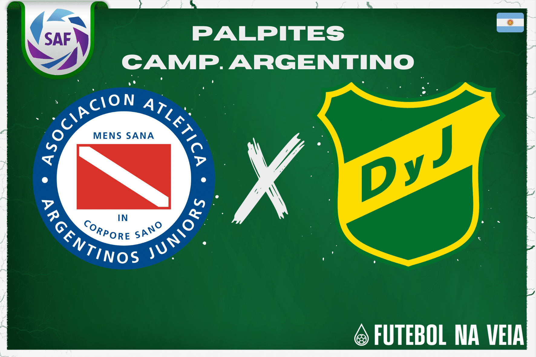 Palpite Argentinos Juniors x Defensa y Justicia – 23/06 – Campeonato Argentino 2023