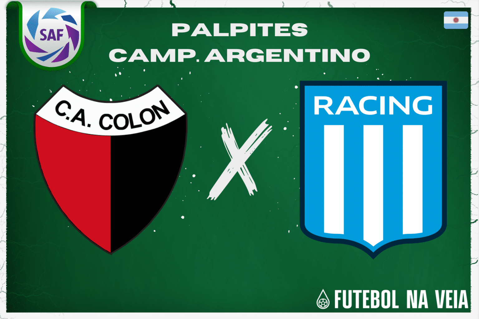 Palpite Colón x Racing Club – 02/07 – Campeonato Argentino 2023