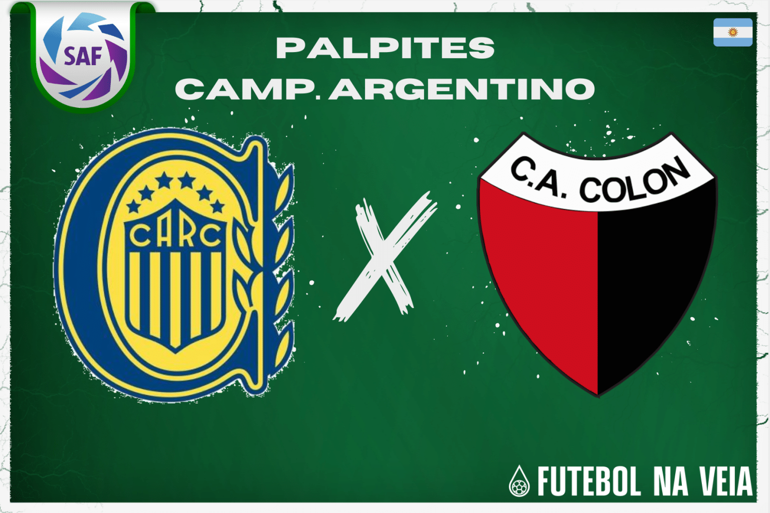 Palpite Rosario Central x Colón – 25/06 – Campeonato Argentino 2023