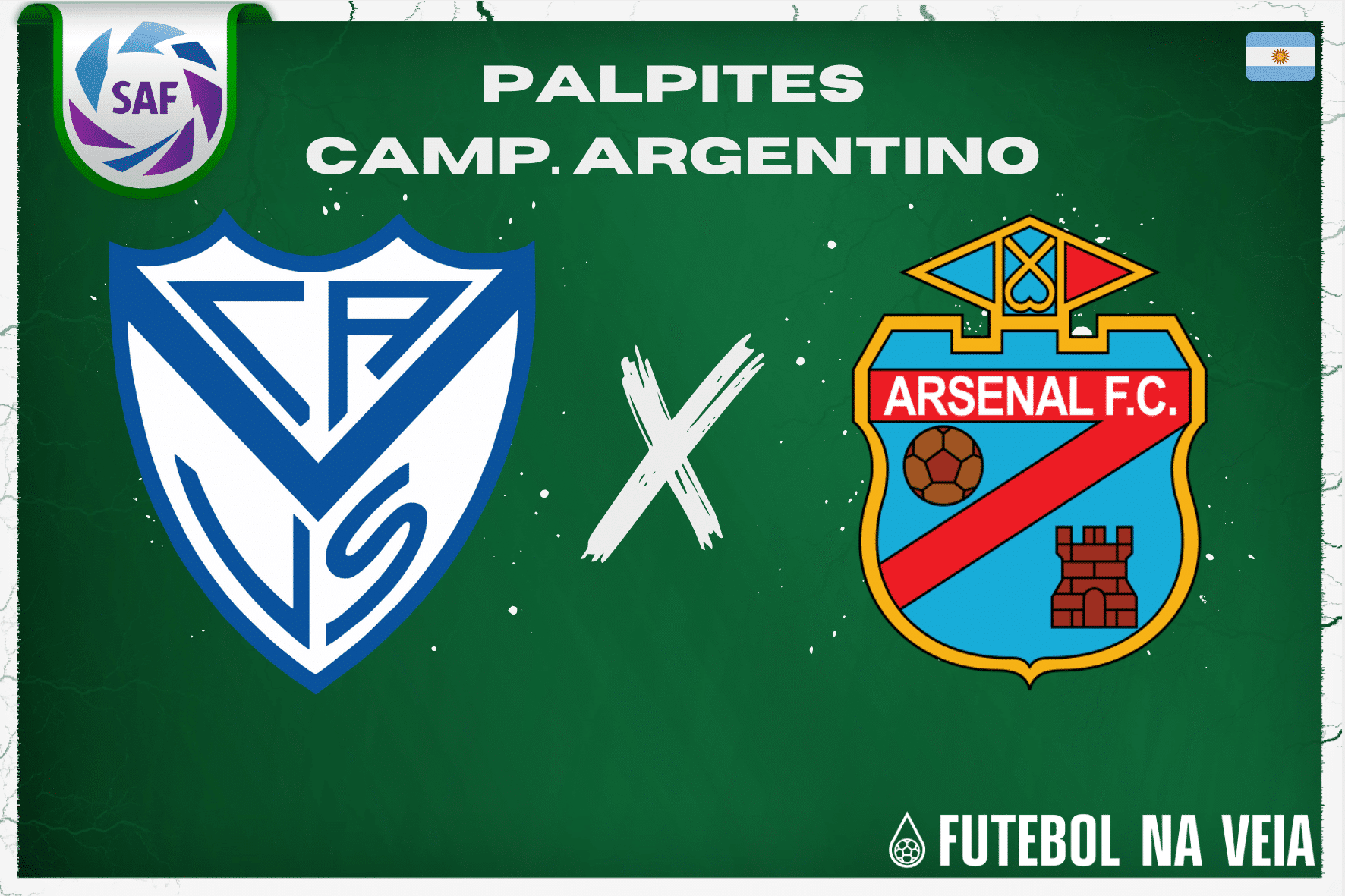 Palpite Vélez Sarsfield x Arsenal de Sarandí – 30/06 – Campeonato Argentino 2023