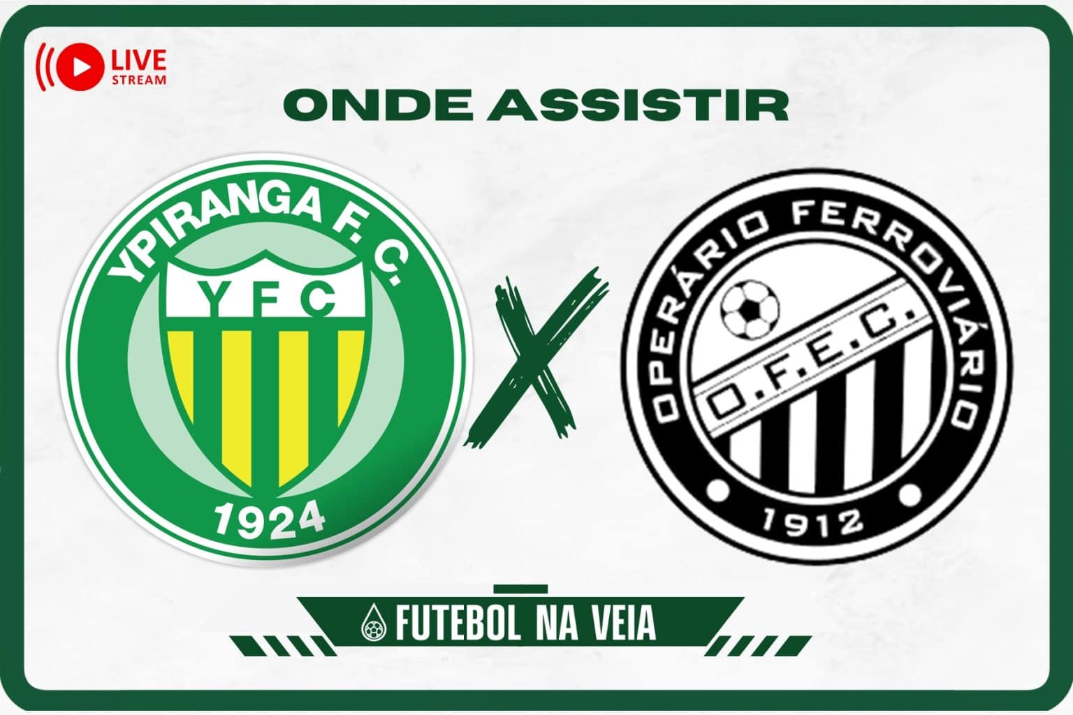 Ypiranga-RS x Operário-PR ao vivo e online: onde assistir, horário e escalação no Brasileirão Série C 2023