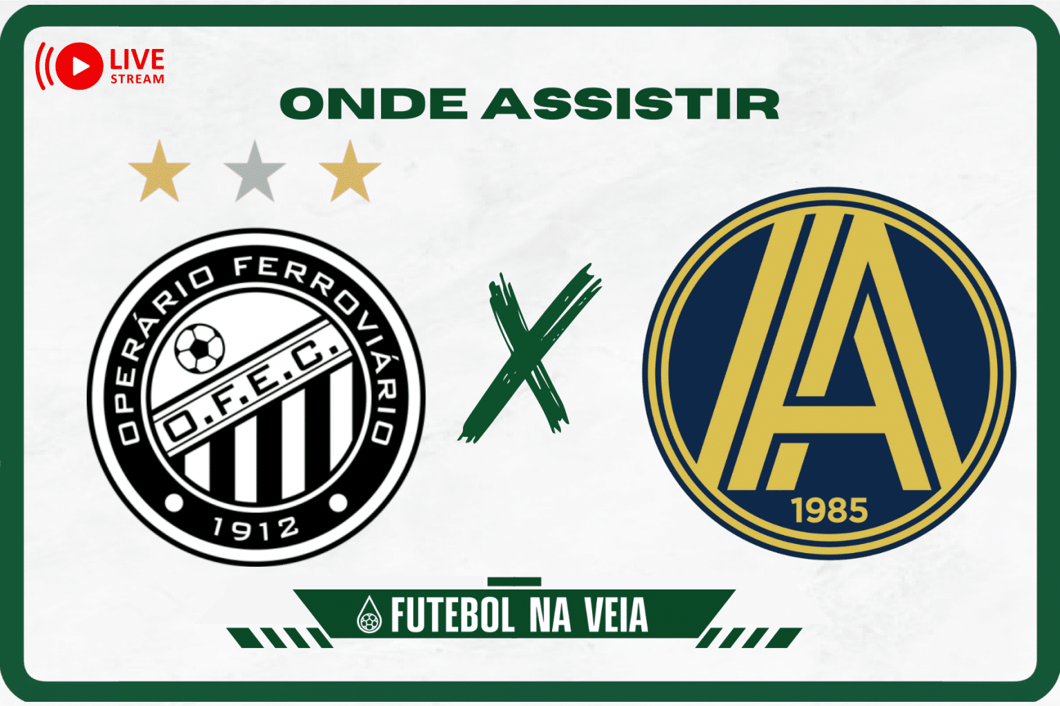 Oper&aacute;rio-PR x Aparecidense ao vivo e online: onde assistir, hor&aacute;rio e escala&ccedil;&atilde;o no Brasileir&atilde;o S&eacute;rie C 2023
