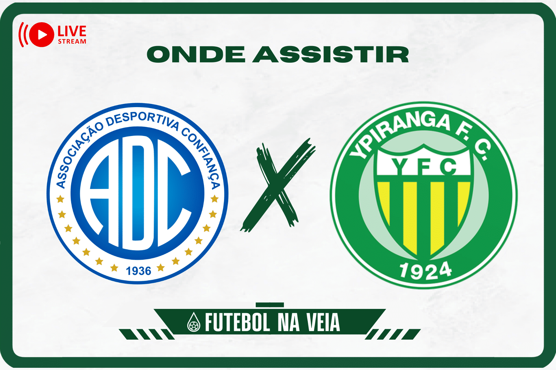 Confian&ccedil;a x Ypiranga ao vivo e online: onde assistir, hor&aacute;rio e escala&ccedil;&atilde;o no Brasileir&atilde;o S&eacute;rie C 2023
