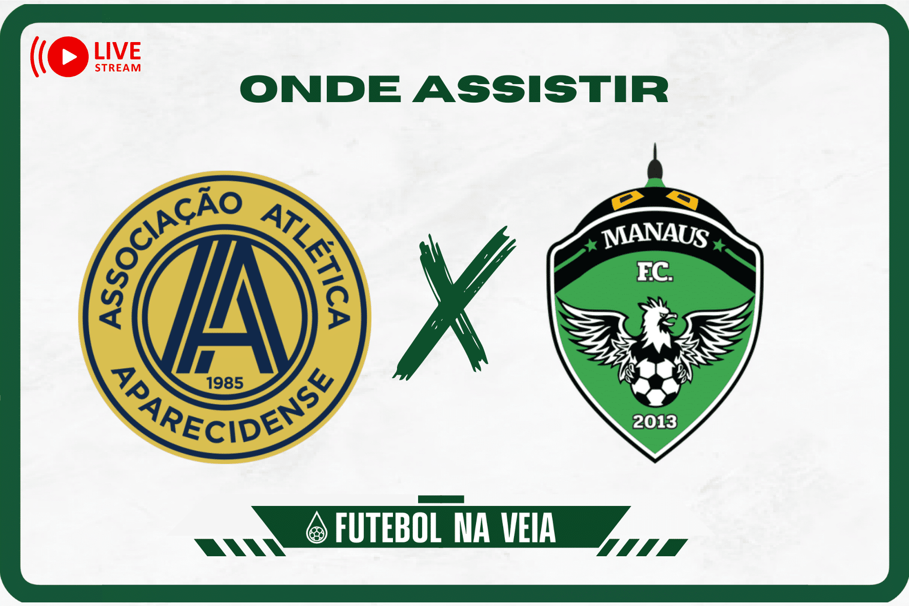 Aparecidense x Manaus ao vivo e online: onde assistir, hor&aacute;rio e escala&ccedil;&atilde;o no Brasileir&atilde;o S&eacute;rie C 2023