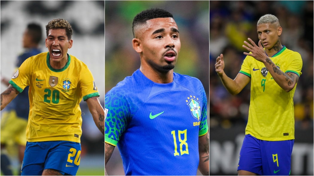 Firmino, Jesus ou Richarlison? Compara&ccedil;&atilde;o irrita web: &ldquo;n&atilde;o amarra nem a chuteira&rdquo;