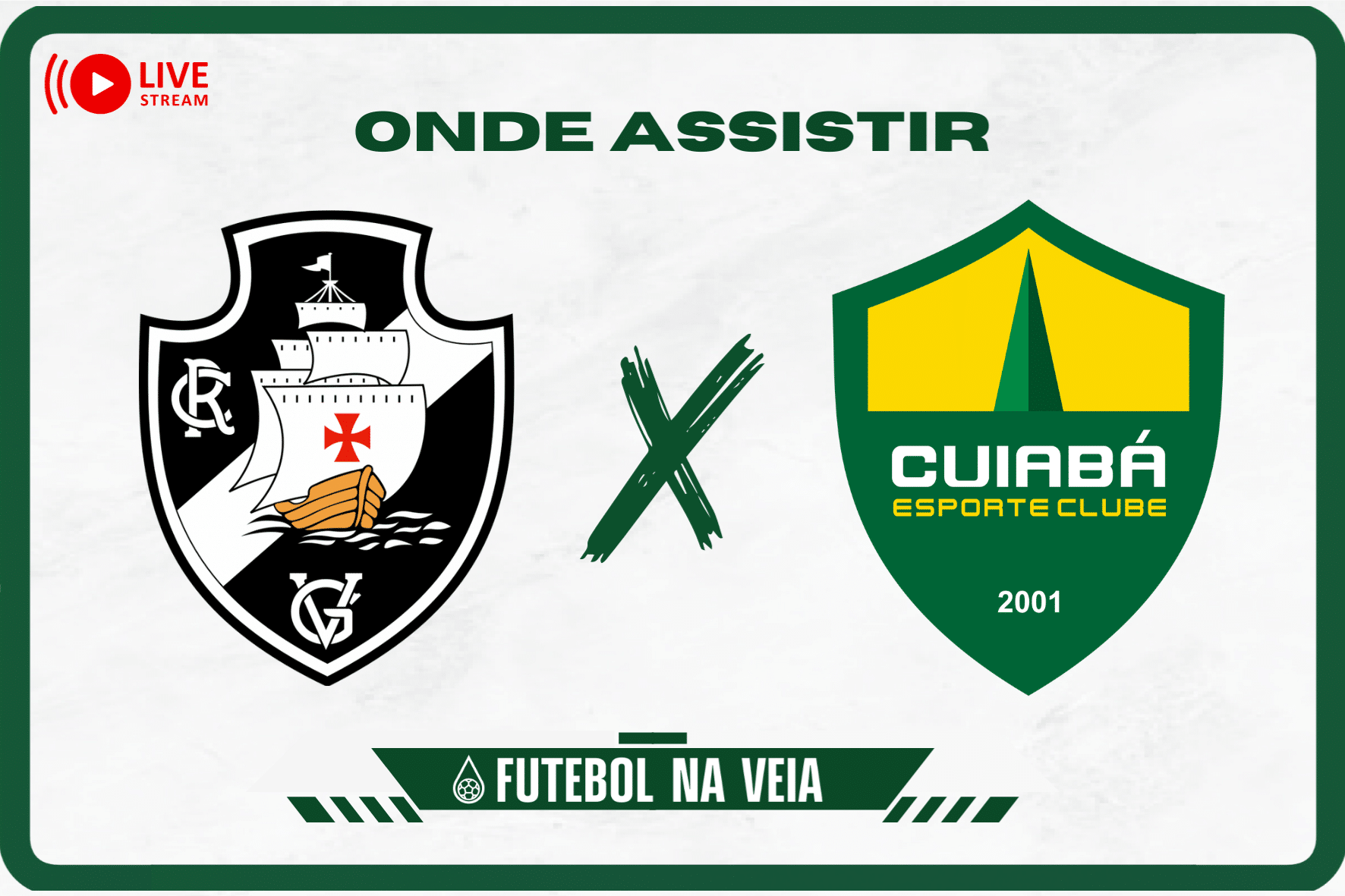 Vasco x Cuiab&aacute; ao vivo e online: onde assistir, hor&aacute;rio e escala&ccedil;&atilde;o no Brasileir&atilde;o S&eacute;rie A 2023
