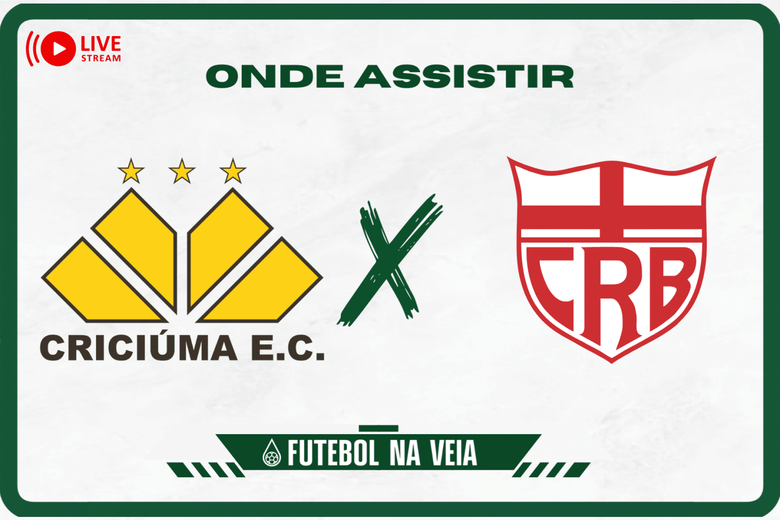 Crici&uacute;ma x CRB ao vivo e online: onde assistir, hor&aacute;rio e escala&ccedil;&atilde;o no Brasileir&atilde;o S&eacute;rie B 2023