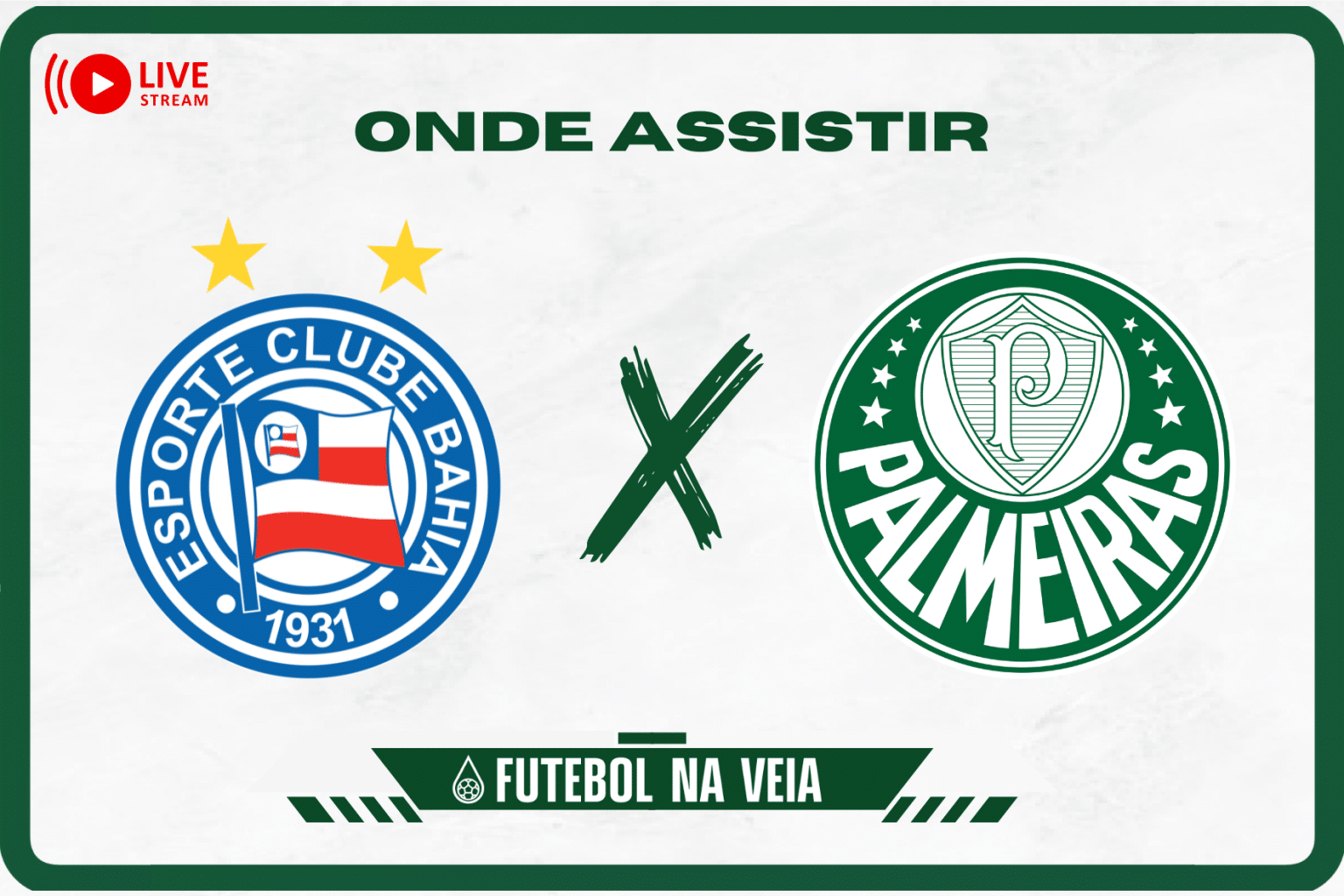 Bahia x Palmeiras ao vivo e online: onde assistir, hor&aacute;rio e escala&ccedil;&atilde;o no Brasileir&atilde;o S&eacute;rie A 2023