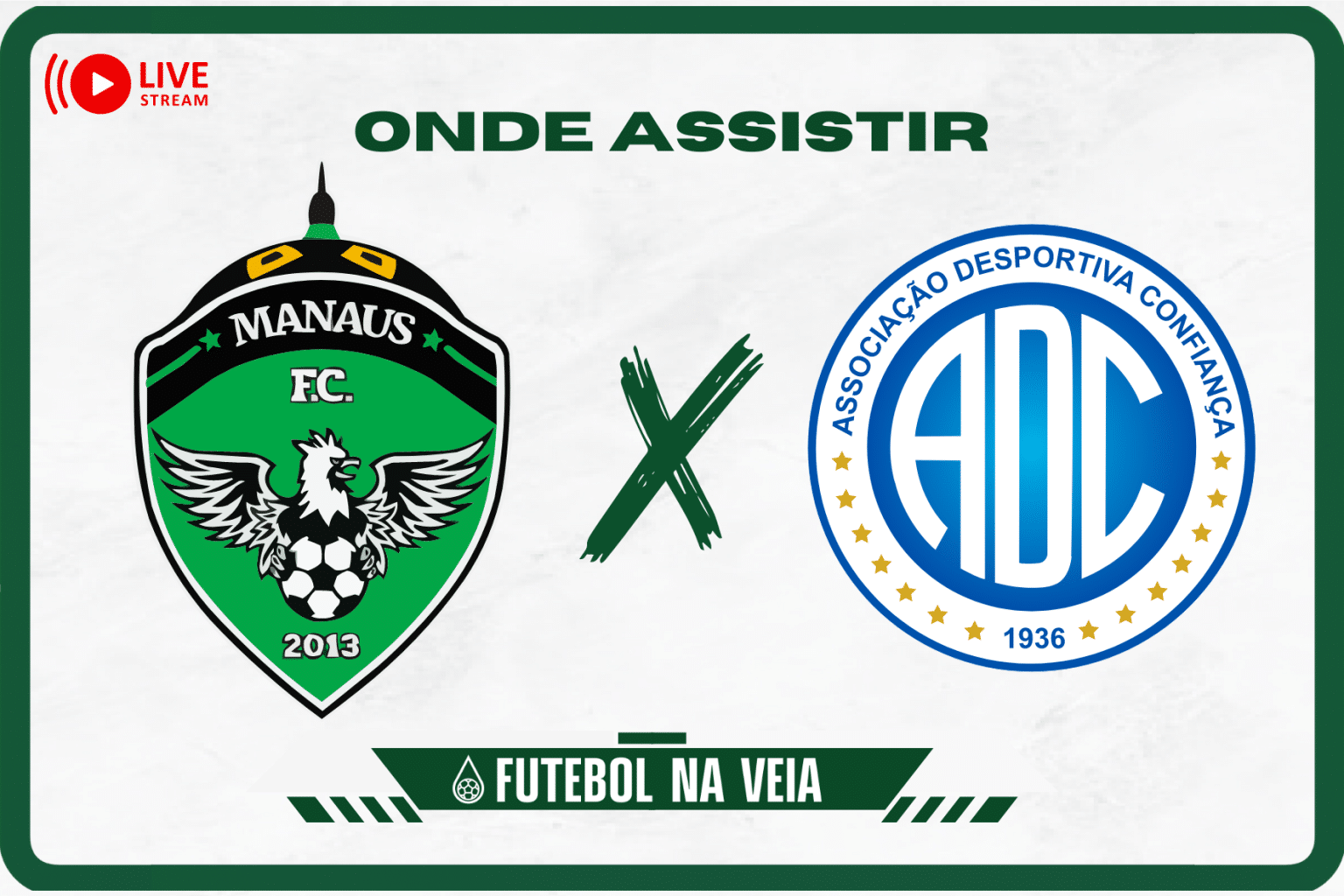 Manaus x Confian&ccedil;a ao vivo e online: onde assistir, hor&aacute;rio e escala&ccedil;&atilde;o no Brasileir&atilde;o S&eacute;rie C 2023
