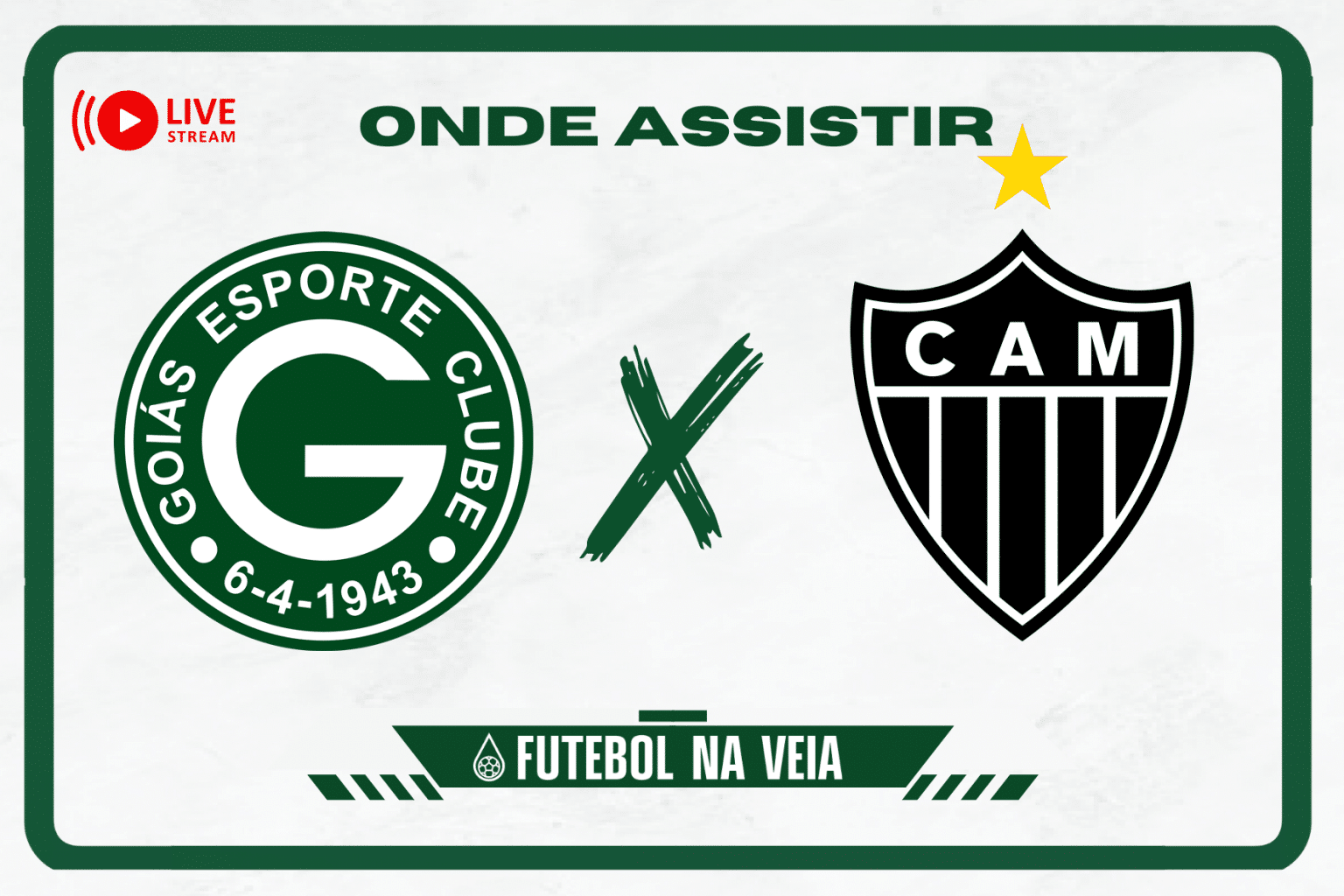 Goi&aacute;s x Atl&eacute;tico-MG &ndash; Onde assistir ao vivo, hor&aacute;rio do jogo e escala&ccedil;&otilde;es &ndash; 17/07
