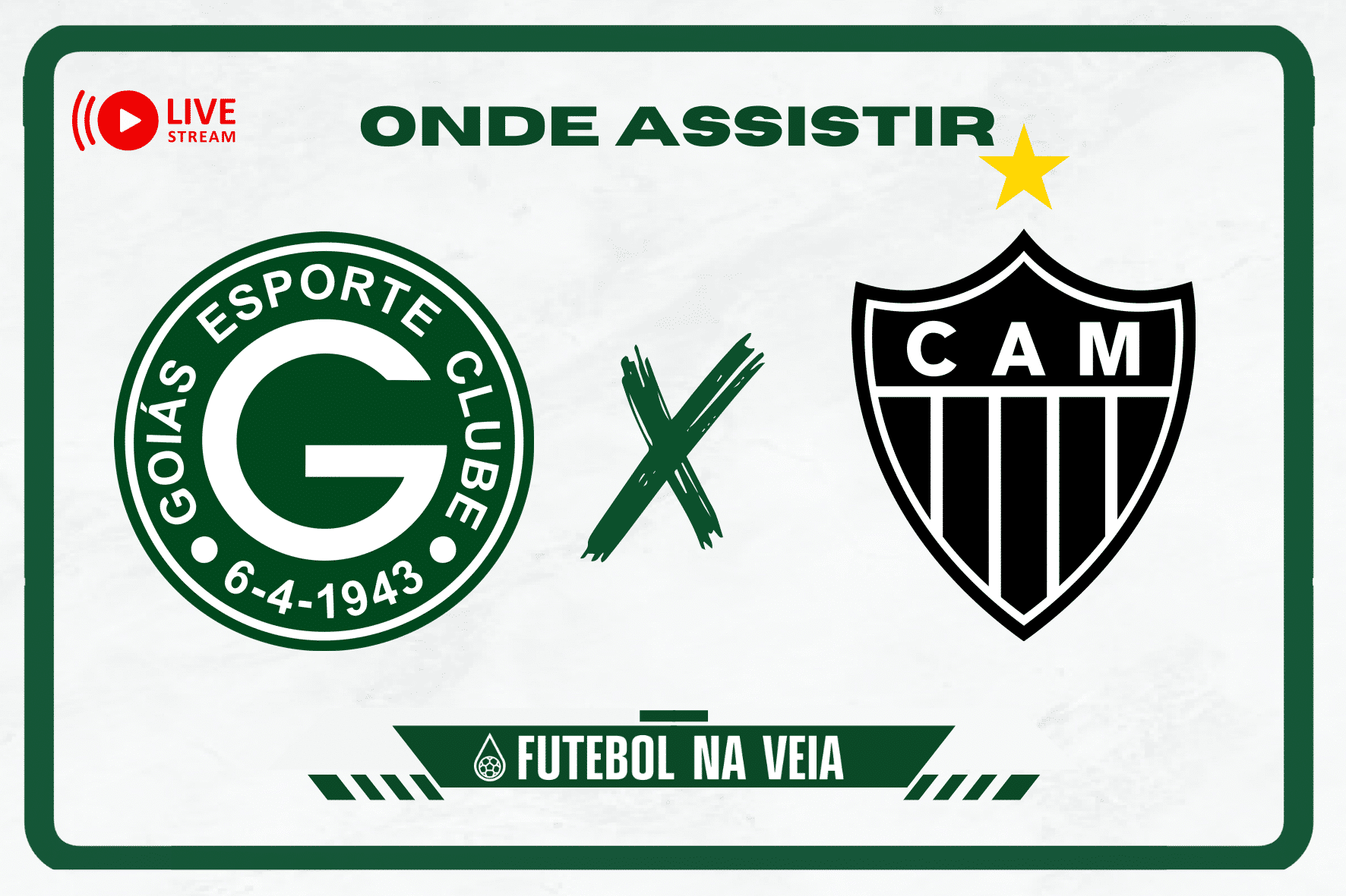 Goi&aacute;s x Atl&eacute;tico-MG &ndash; Onde assistir ao vivo, hor&aacute;rio do jogo e escala&ccedil;&otilde;es &ndash; 17/07