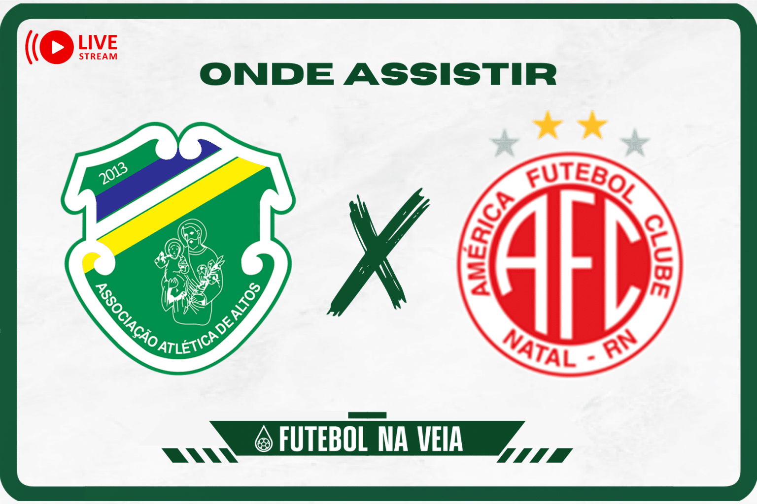 Altos x América-RN ao vivo e online: onde assistir, horário e escalação no Brasileirão Série C 2023