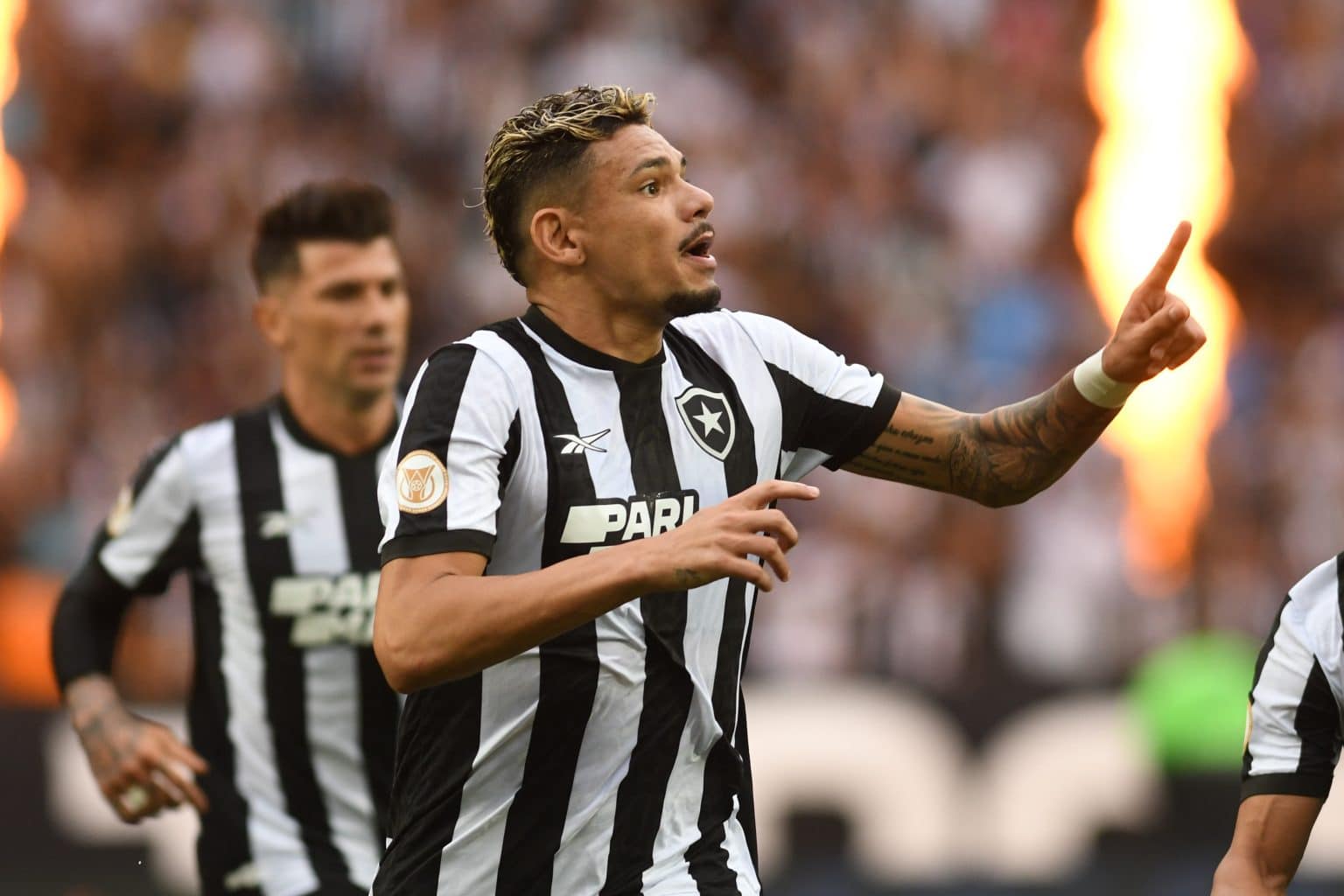 Botafogo: artilheiro brilha e torcida comemora t&iacute;tulo do primeiro turno