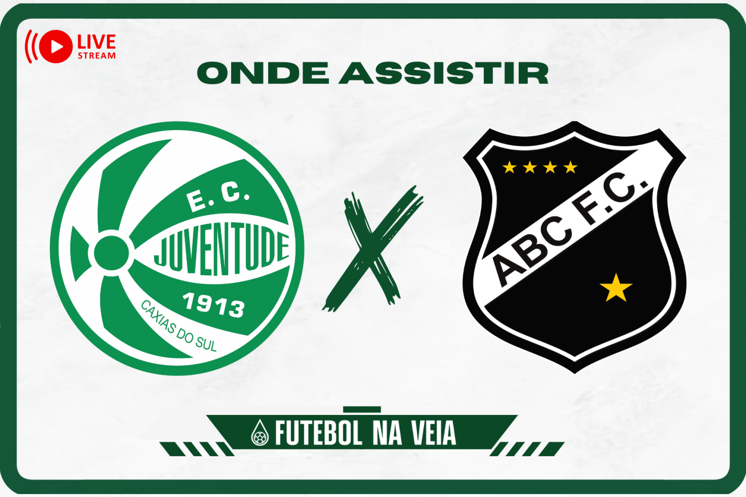 Juventude x ABC &ndash; Onde assistir ao vivo, hor&aacute;rio do jogo e escala&ccedil;&otilde;es &ndash; 15/07
