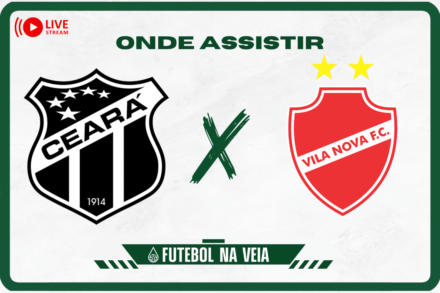 Cear&aacute; x Vila Nova &ndash; Onde assistir ao vivo, hor&aacute;rio e escala&ccedil;&otilde;es &ndash; 19/07