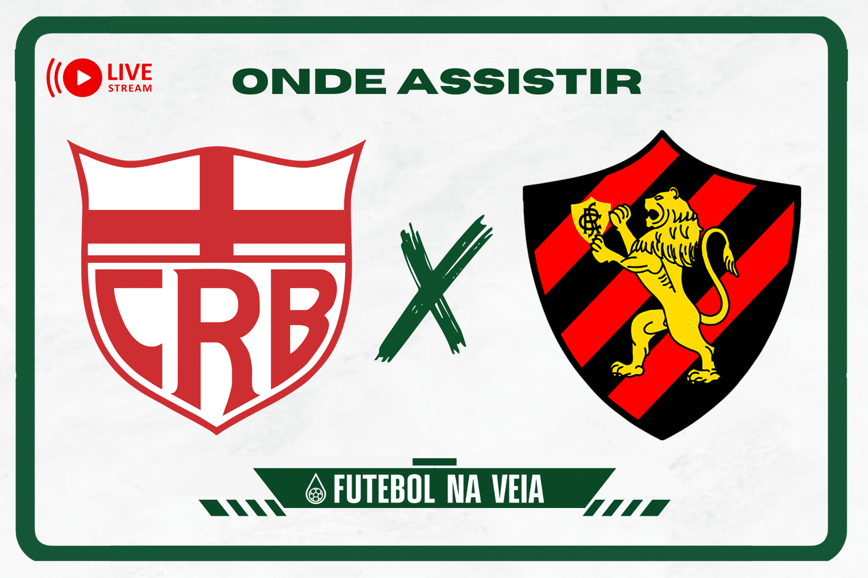 CRB x Sport ao vivo e online: onde assistir, hor&aacute;rio e escala&ccedil;&atilde;o no Brasileir&atilde;o S&eacute;rie B 2023