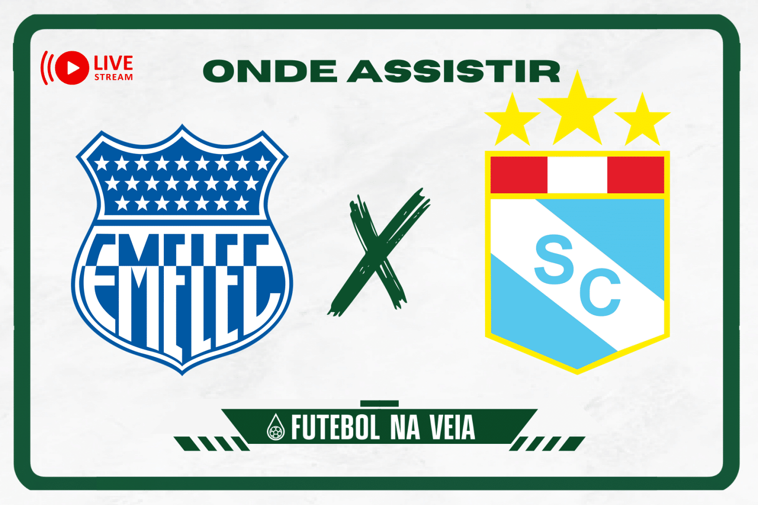 Emelec x Sporting Cristal – Onde assistir ao vivo, horário do jogo e escalações – 19/07