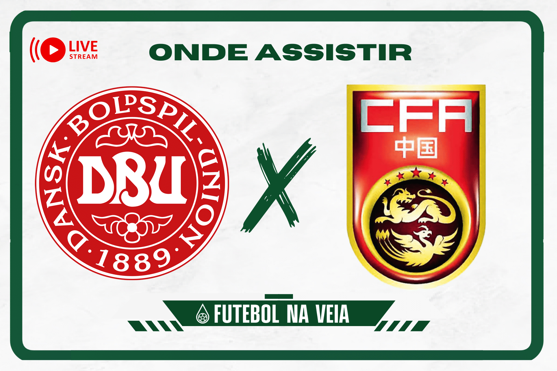 Dinamarca x China &ndash; Onde assistir ao vivo, hor&aacute;rio do jogo e escala&ccedil;&otilde;es &ndash; 22/07