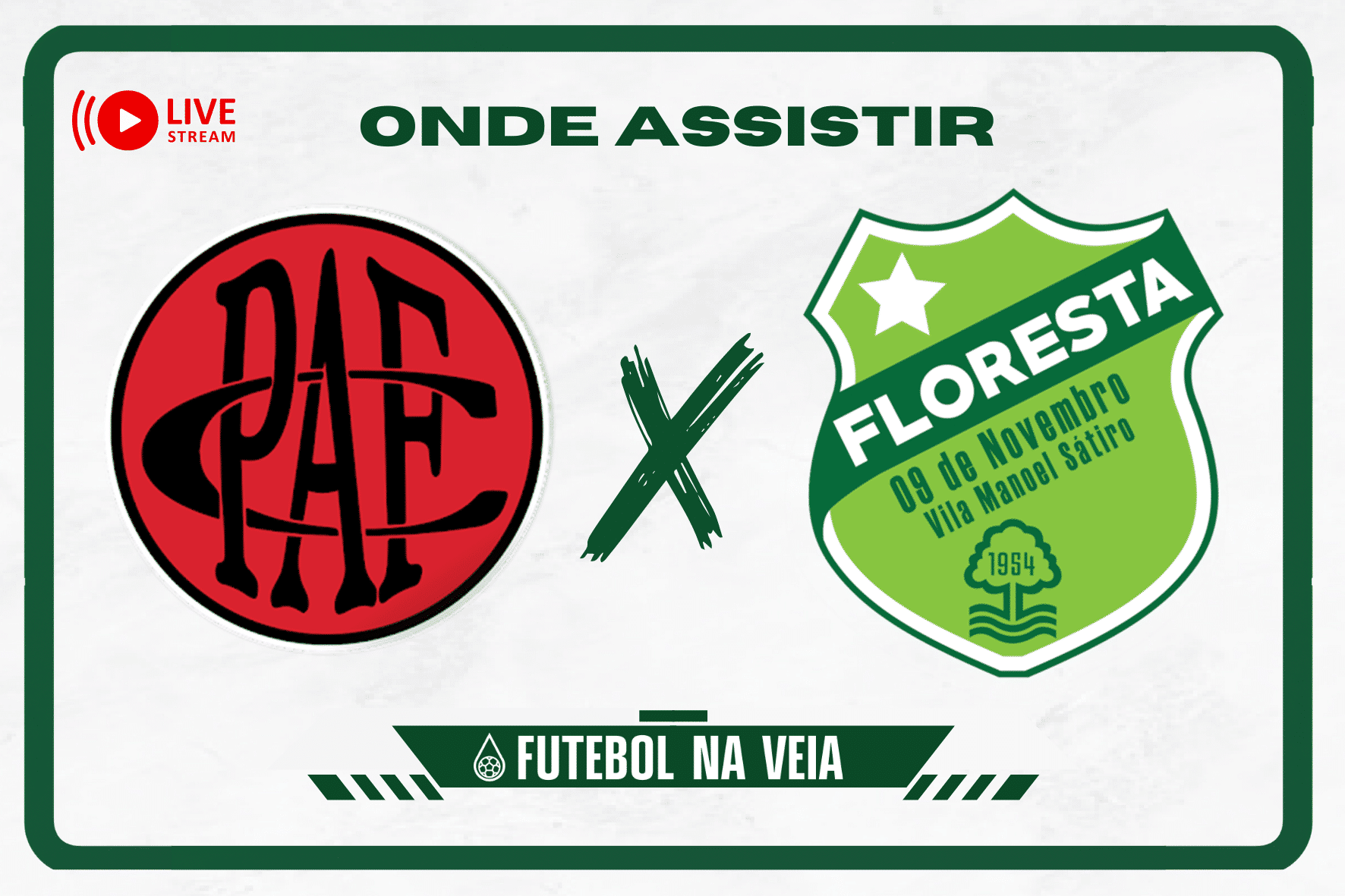Pouso Alegre x Floresta ao vivo e online: onde assistir, hor&aacute;rio e escala&ccedil;&atilde;o no Brasileir&atilde;o S&eacute;rie C 2023
