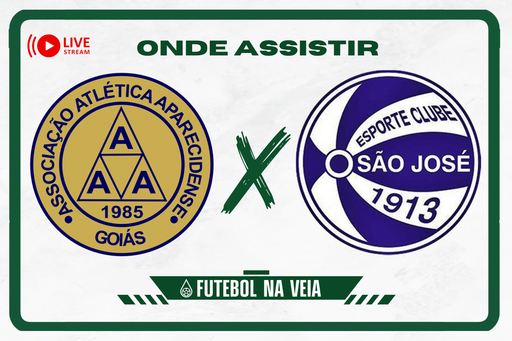 Aparecidense x S&atilde;o Jos&eacute;-RS ao vivo e online: onde assistir, hor&aacute;rio e escala&ccedil;&atilde;o no Brasileir&atilde;o S&eacute;rie C 2023
