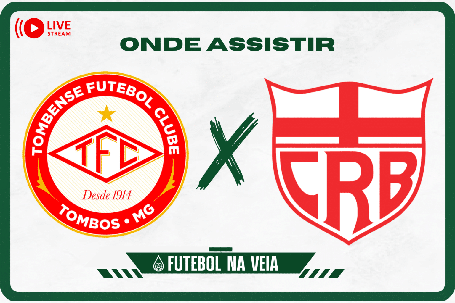 Tombense x CRB &ndash; Onde assistir ao vivo, hor&aacute;rio e escala&ccedil;&otilde;es &ndash; 18/07