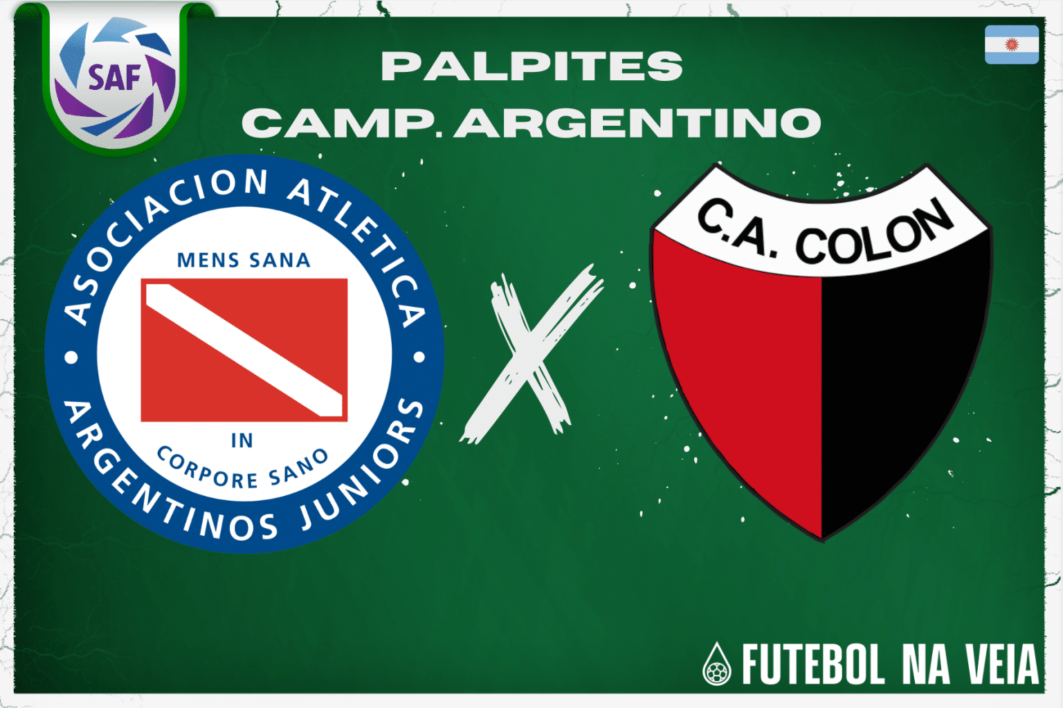 Palpite Argentinos Juniors x Colón – 16/07 – Campeonato Argentino 2023