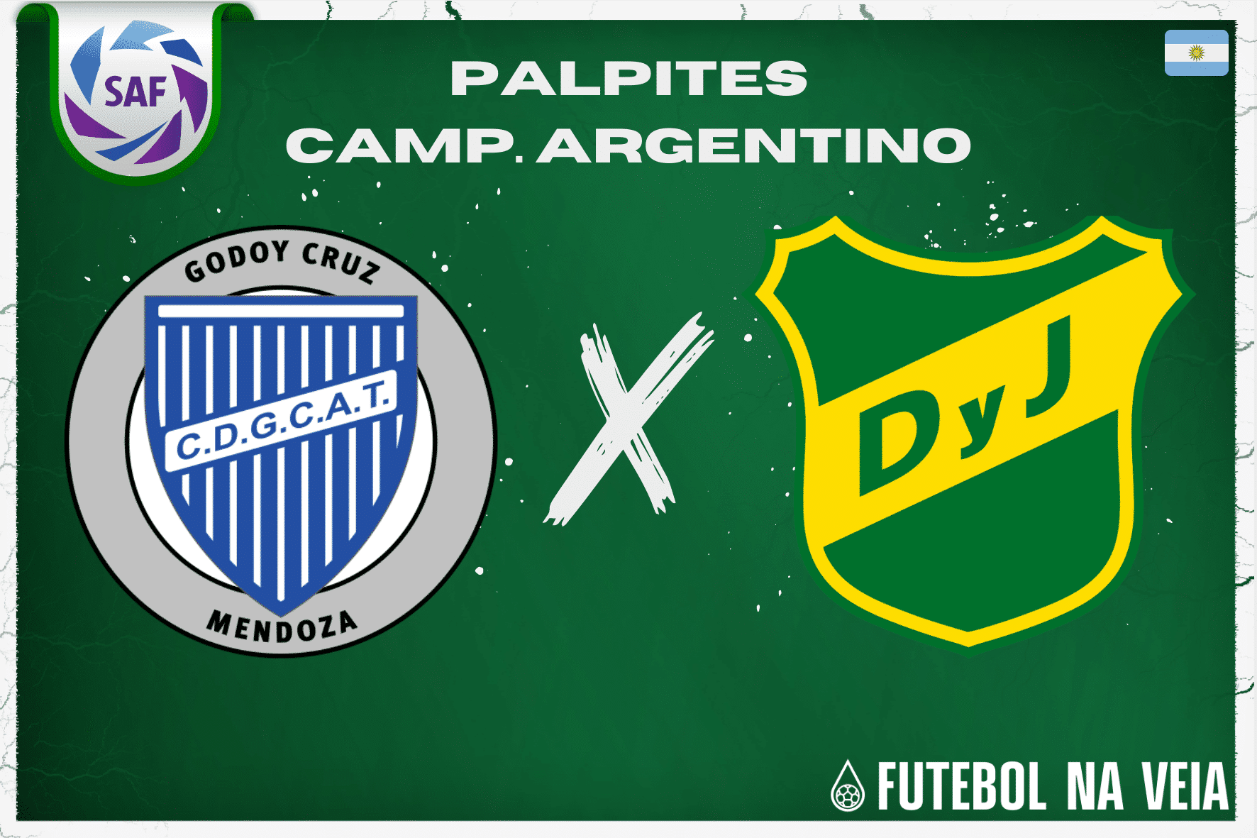 Palpite Godoy Cruz x Defensa y Justicia – 14/07 – Campeonato Argentino 2023