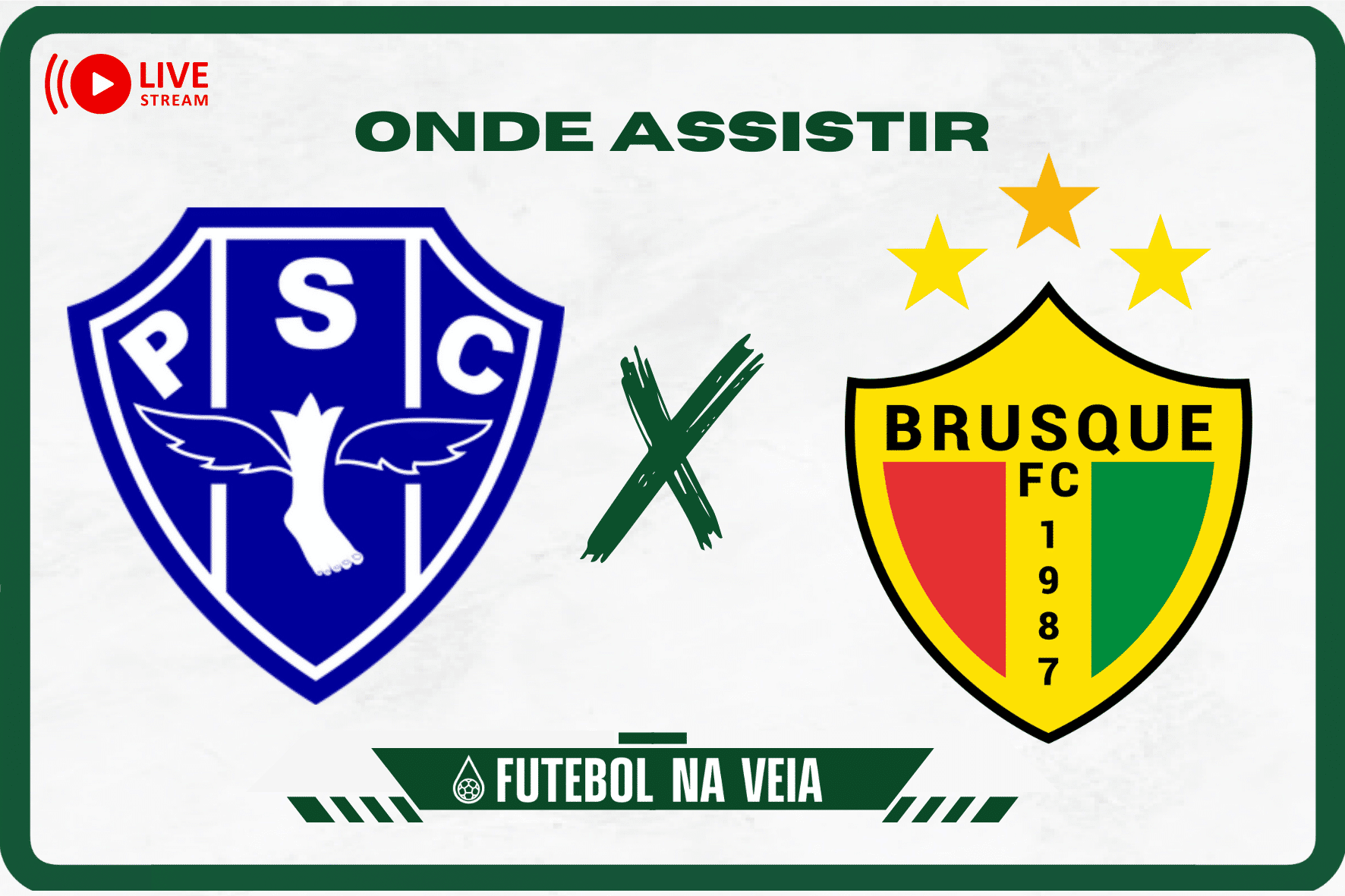 Paysandu x Brusque ao vivo e online: onde assistir, hor&aacute;rio e escala&ccedil;&atilde;o no Brasileir&atilde;o S&eacute;rie C 2023