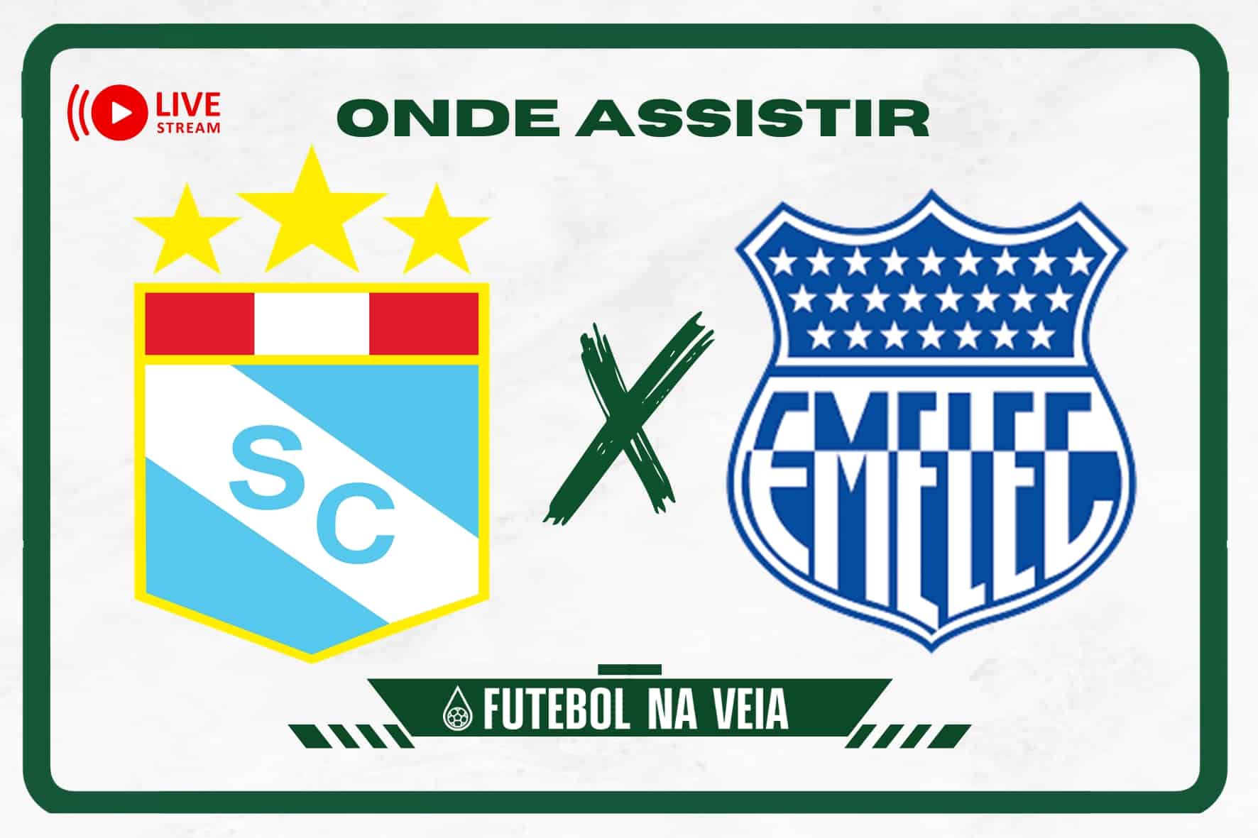 Sporting Cristal x Emelec &ndash; Onde assistir, hor&aacute;rio e escala&ccedil;&atilde;o &ndash; 12/07