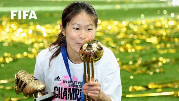 Copa do Mundo Feminina: vencedoras da Bola de Ouro por edi&ccedil;&atilde;o