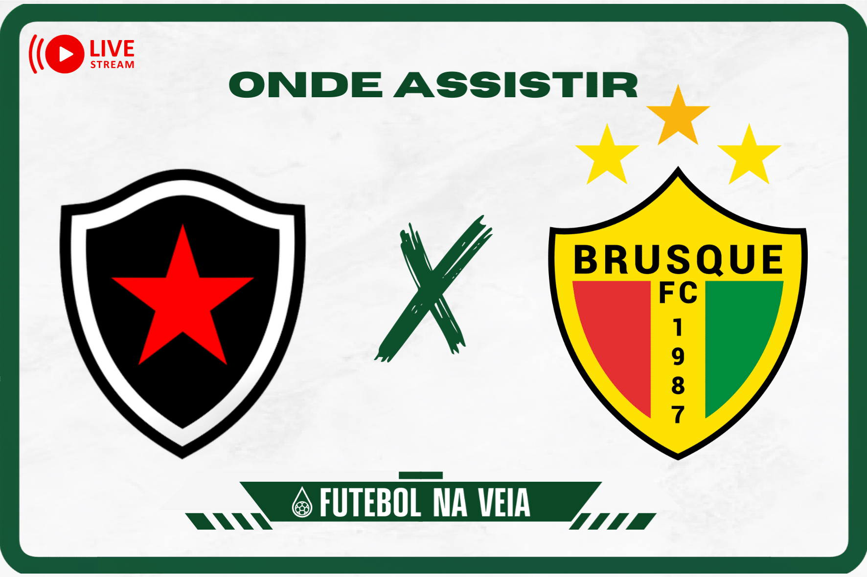 Botafogo-PB x Brusque ao vivo e online: onde assistir, hor&aacute;rio e escala&ccedil;&atilde;o no Brasileir&atilde;o S&eacute;rie C 2023