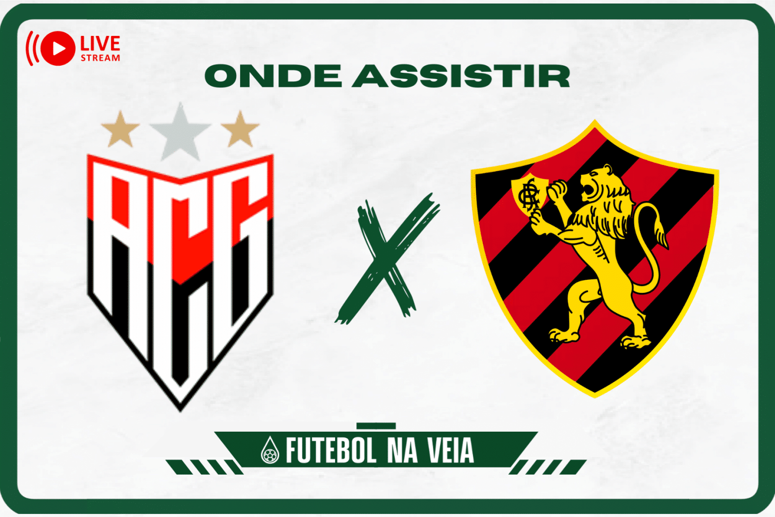 Atlético-GO x Sport – Onde assistir ao vivo, horário do jogo e escalações – 15/07
