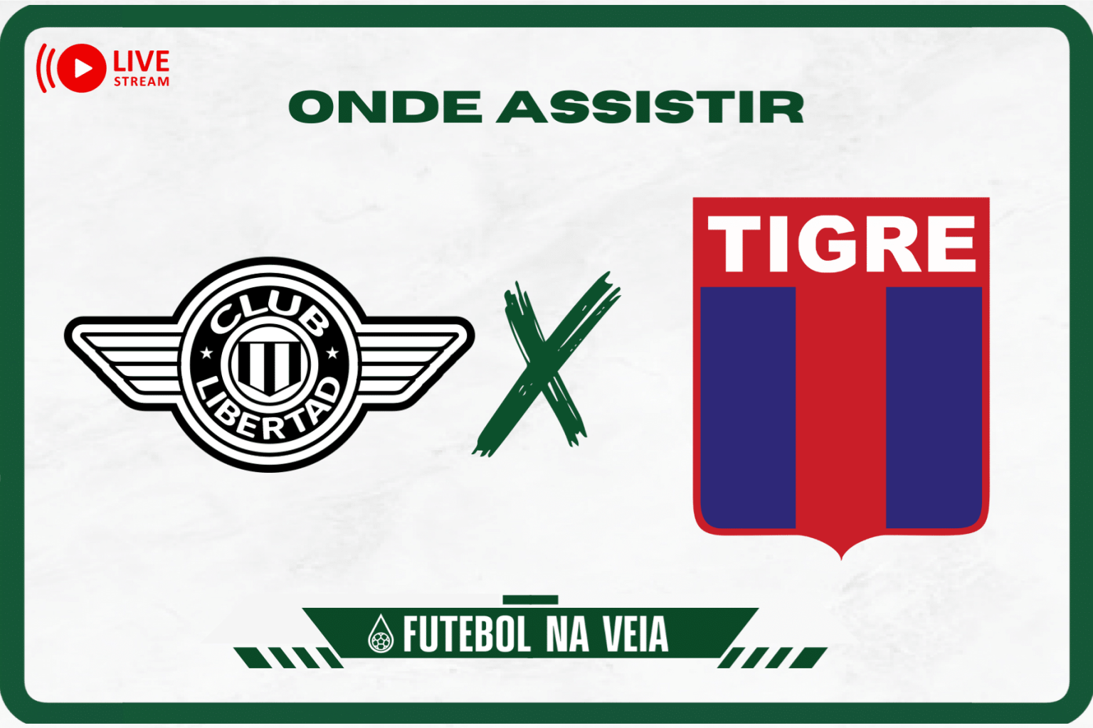 Libertad x Tigre &ndash; Onde assistir ao vivo, hor&aacute;rio do jogo e escala&ccedil;&atilde;o &ndash; 13/07
