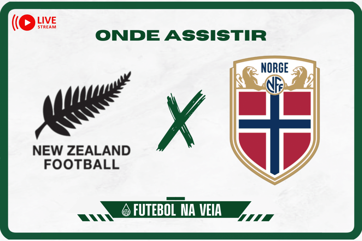 Nova Zel&acirc;ndia x Noruega &ndash; Onde assistir, hor&aacute;rio do jogo e escala&ccedil;&otilde;es &ndash; 20/07