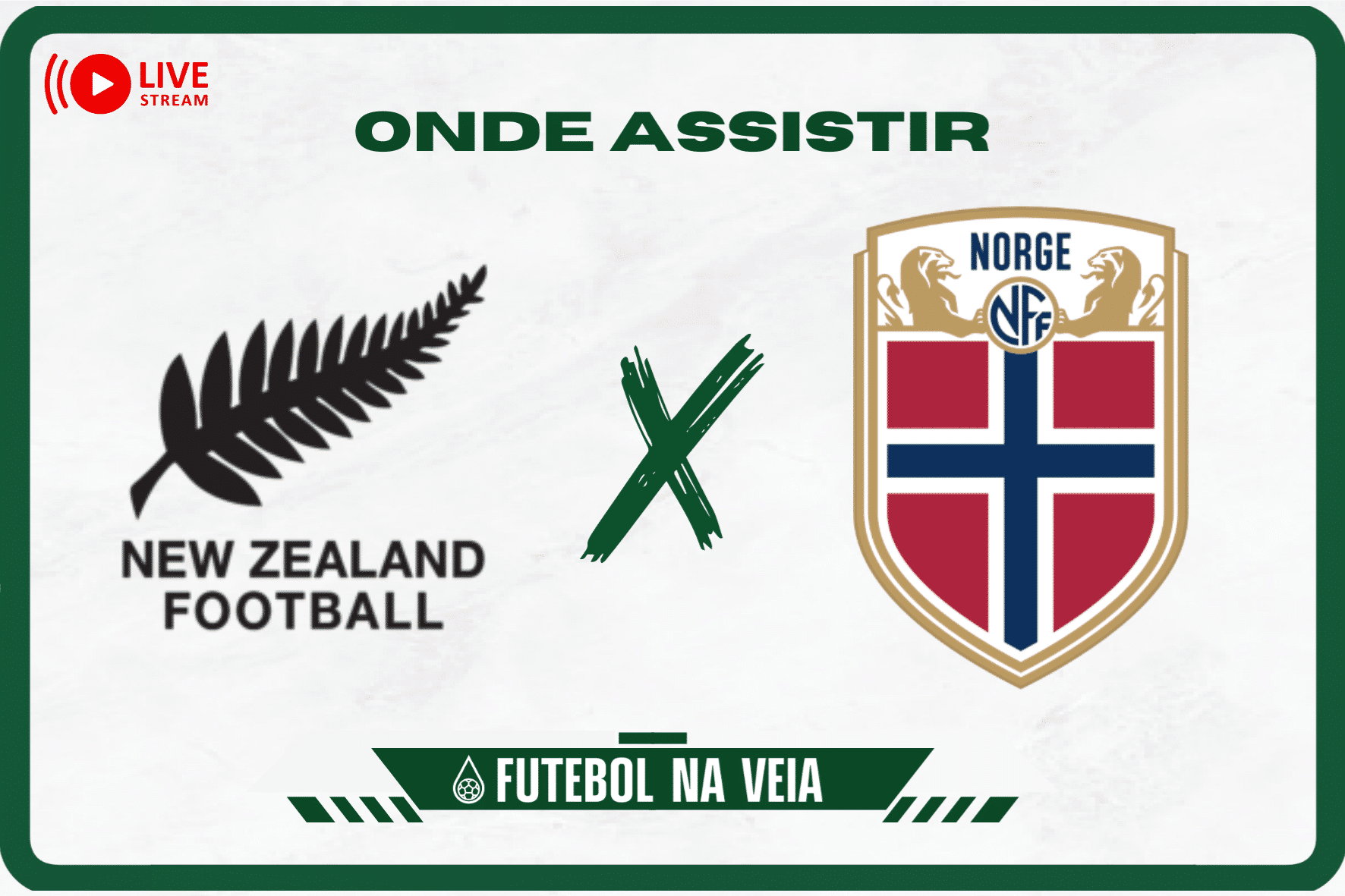 Nova Zel&acirc;ndia x Noruega &ndash; Onde assistir, hor&aacute;rio do jogo e escala&ccedil;&otilde;es &ndash; 20/07