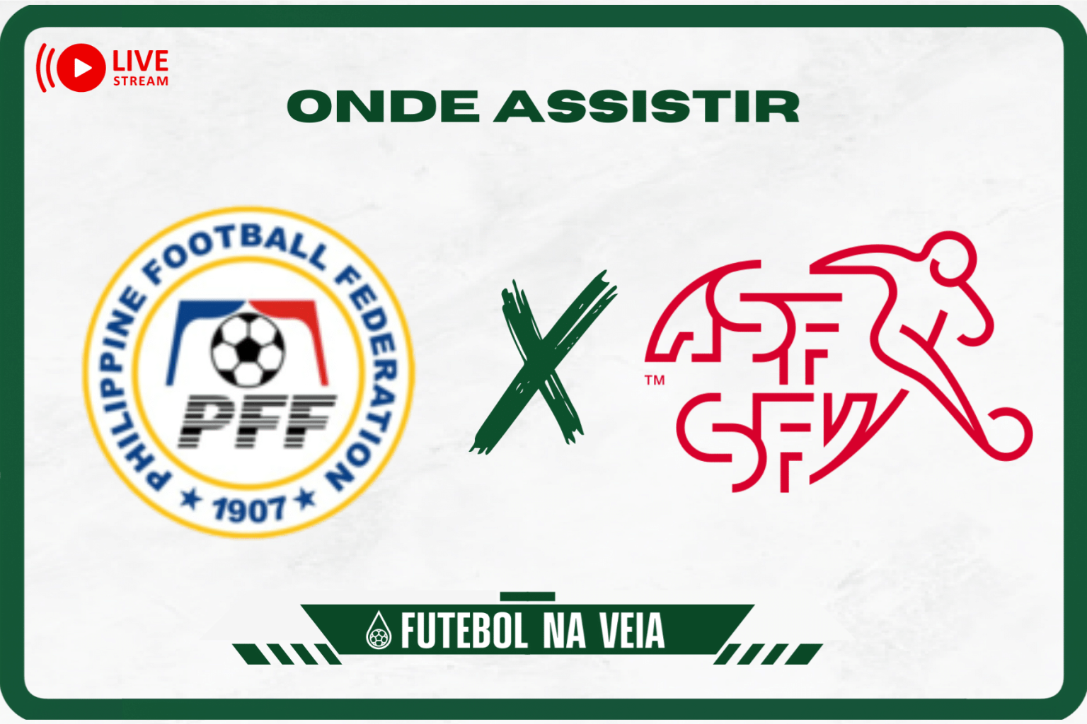 Filipinas x Su&iacute;&ccedil;a &ndash; Onde assistir, hor&aacute;rio do jogo e escala&ccedil;&otilde;es &ndash; 20/07