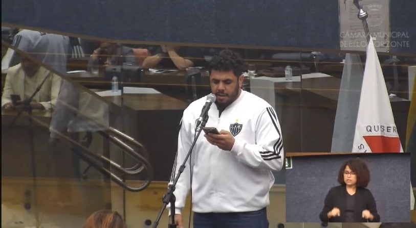 Cesar Gordin, vereador e ex-presidente da Galoucura, maior torcida organizada do Atl&eacute;tico-MG