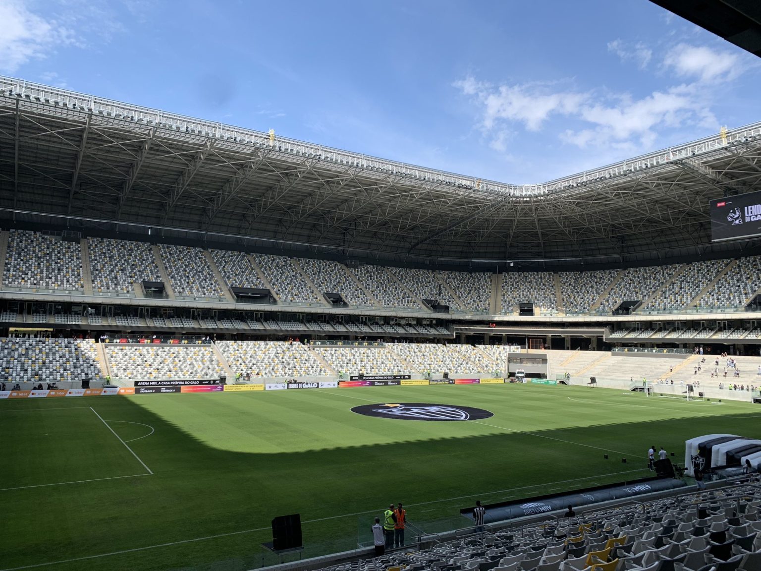 Atlético-MG vai realizar primeira atividade na Arena MRV nesta sexta-feira