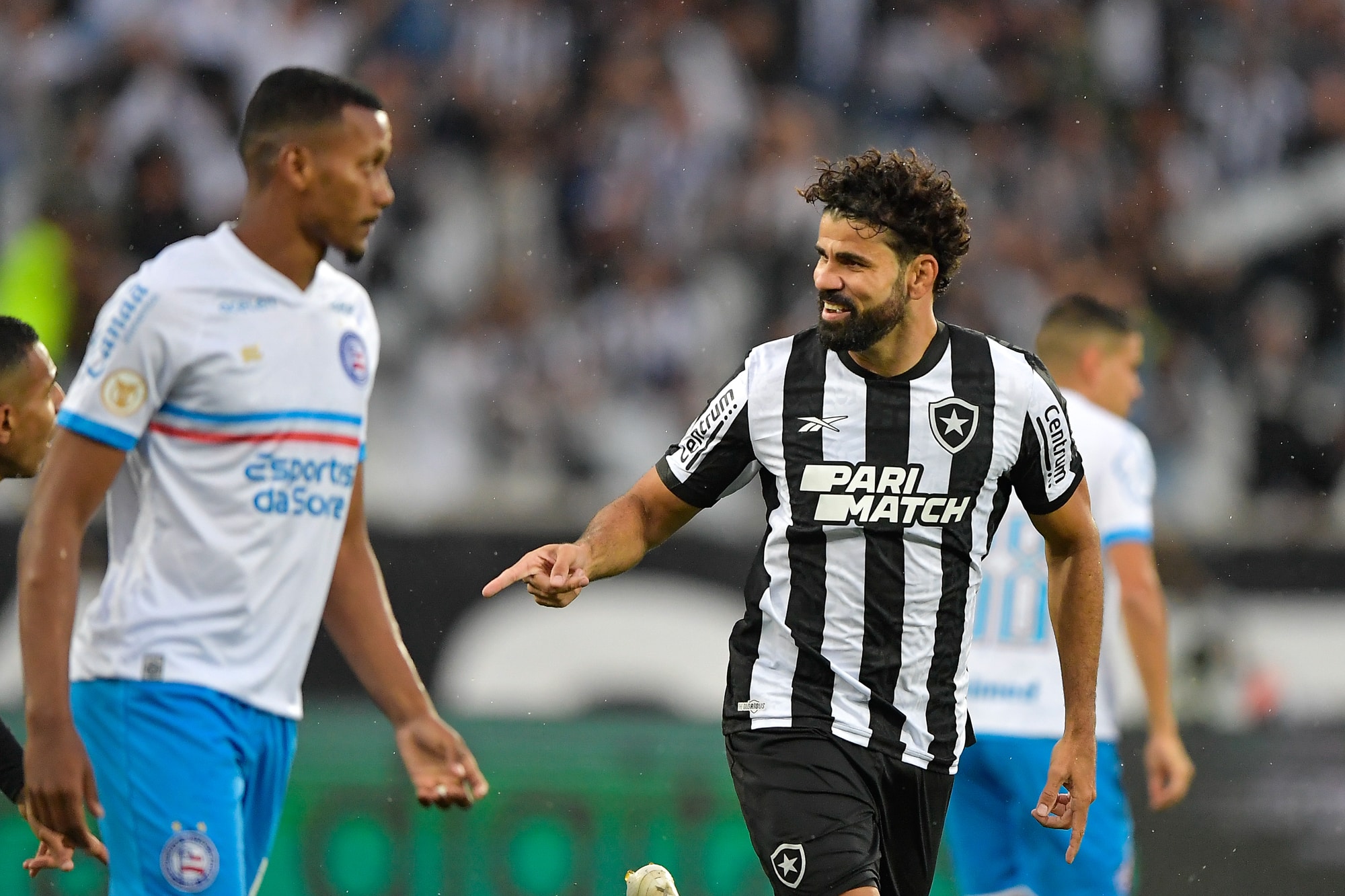 Botafogo: Diego Costa desencanta e enlouquece alvinegros em vit&oacute;ria sobre o Bahia