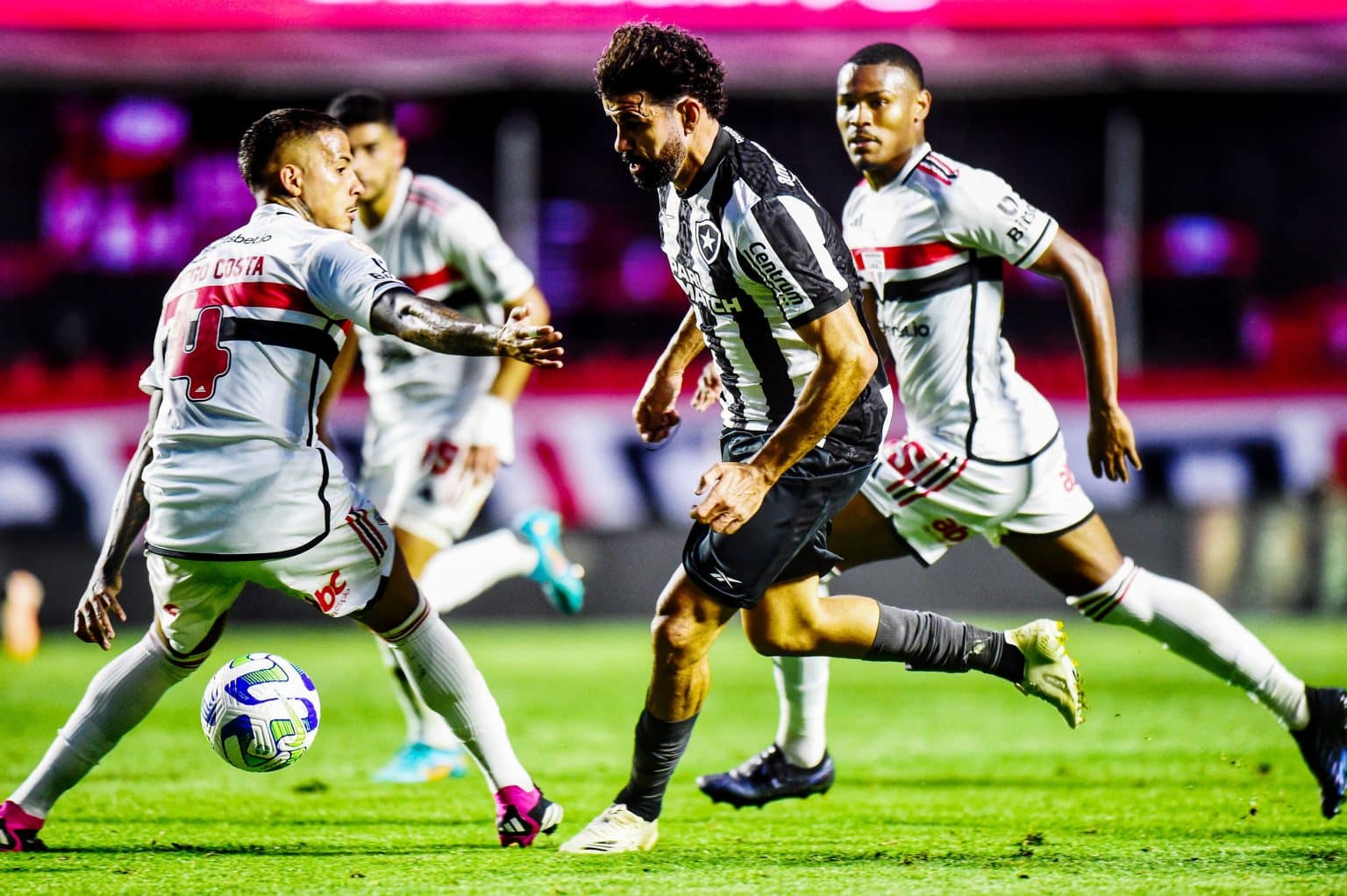 São Paulo e Botafogo ‘morno’ é animado nas redes por duelo de xarás