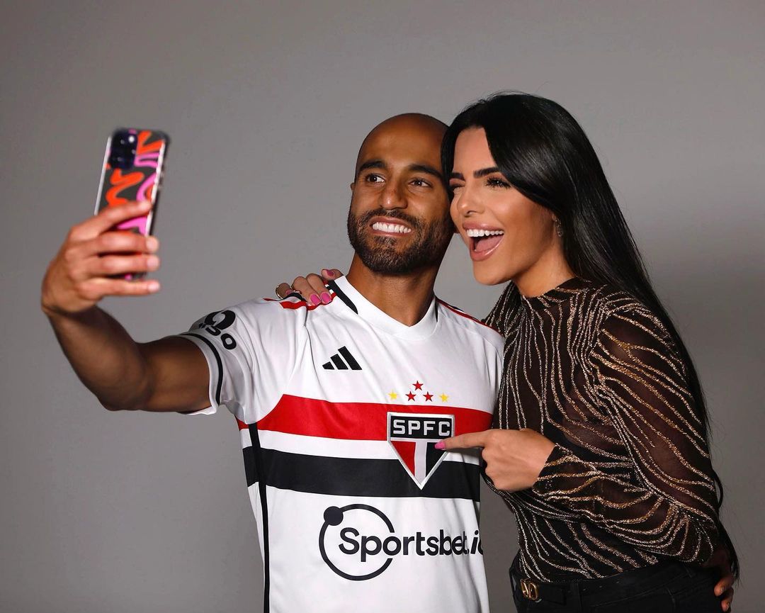 Lucas no São Paulo: conheça Larissa Saad, esposa e ‘responsável’ por retorno